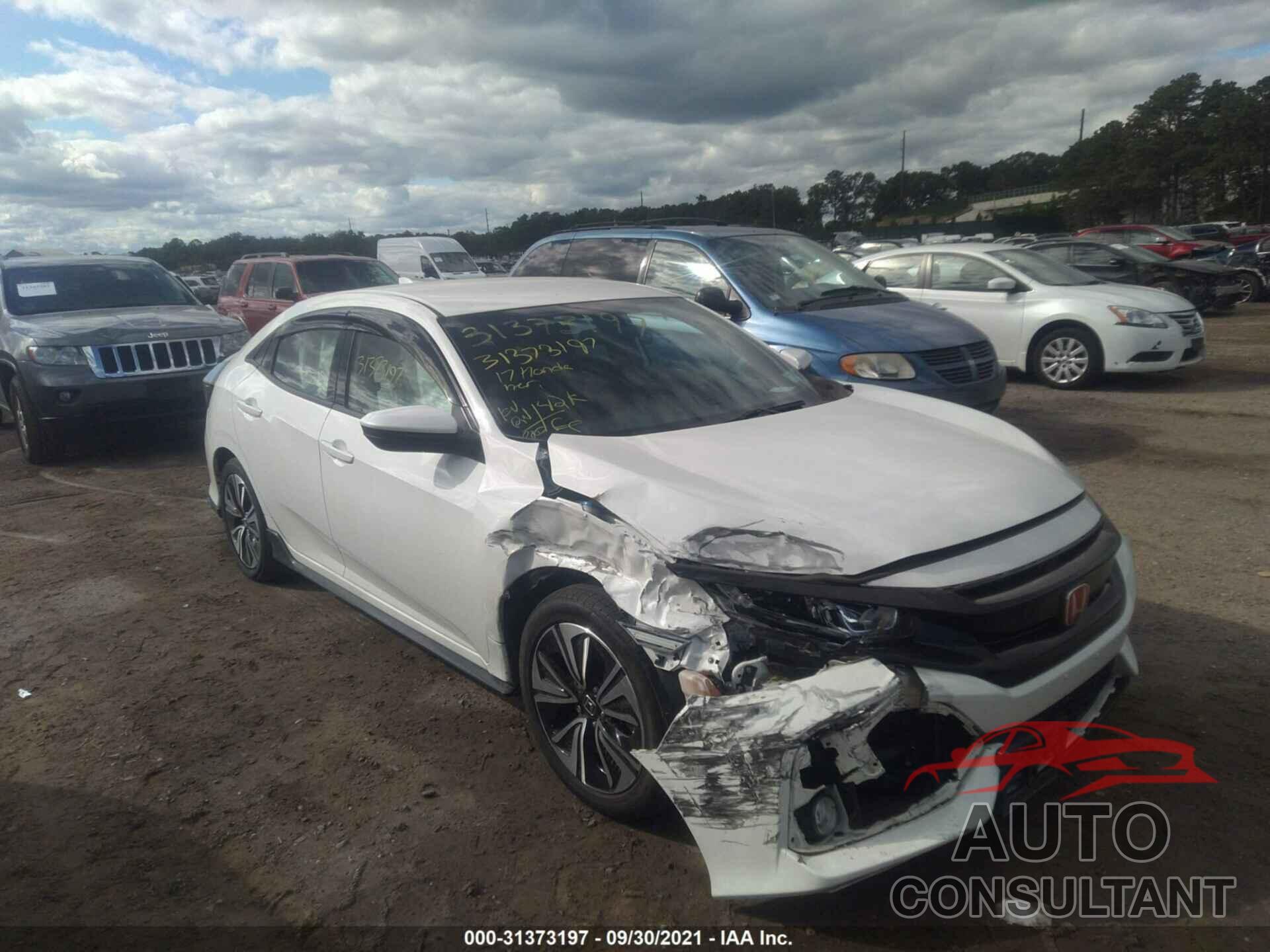 HONDA CIVIC HATCHBACK 2017 - SHHFK7G41HU231569