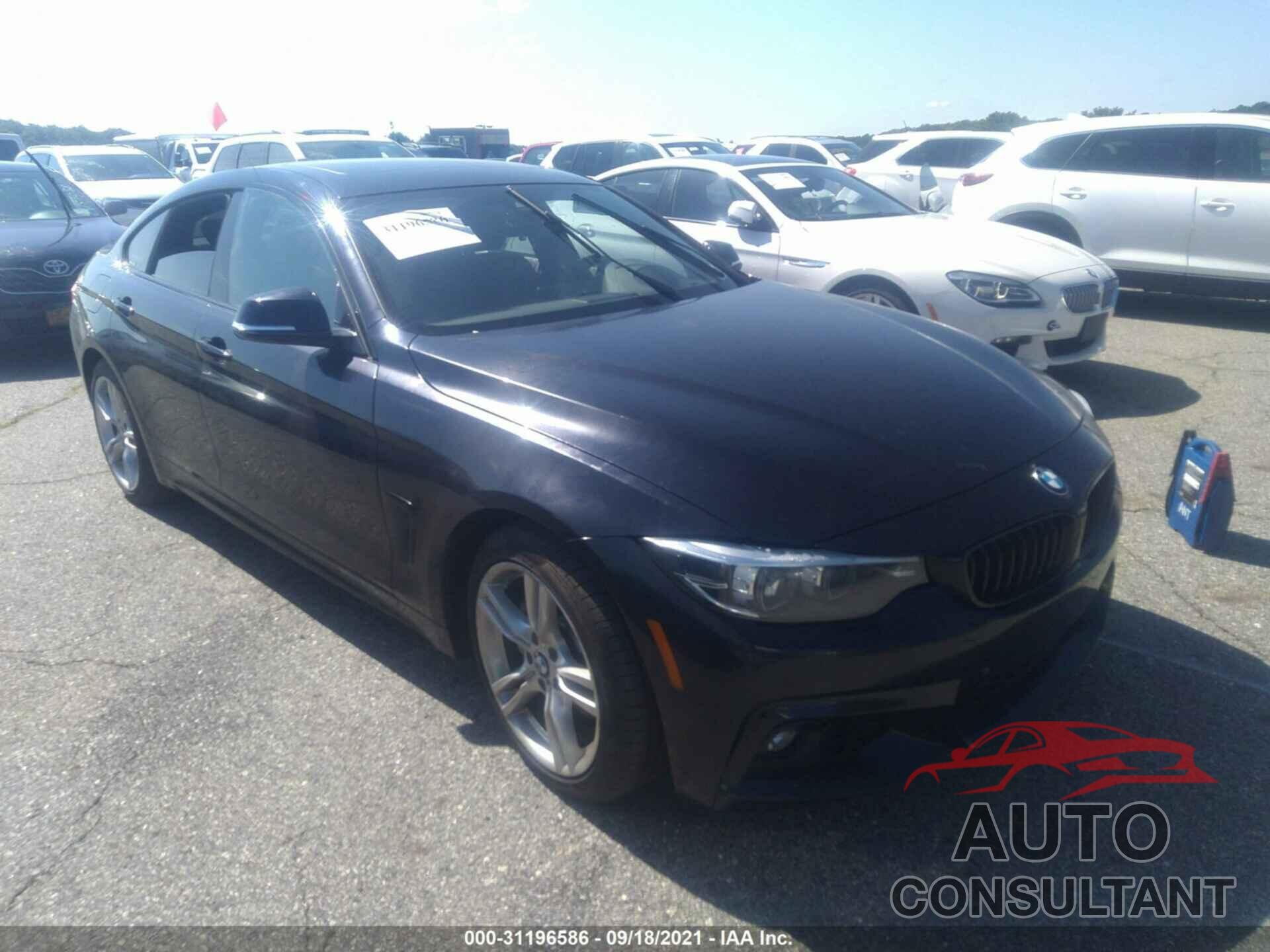 BMW 4 SERIES 2018 - WBA4J7C57JBH14129