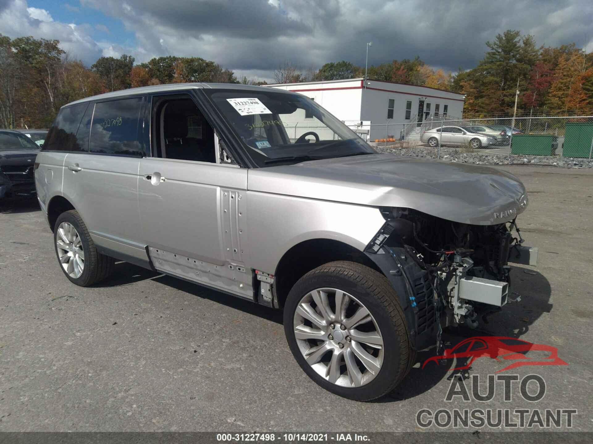 LAND ROVER RANGE ROVER 2016 - SALGS3EF9GA303413