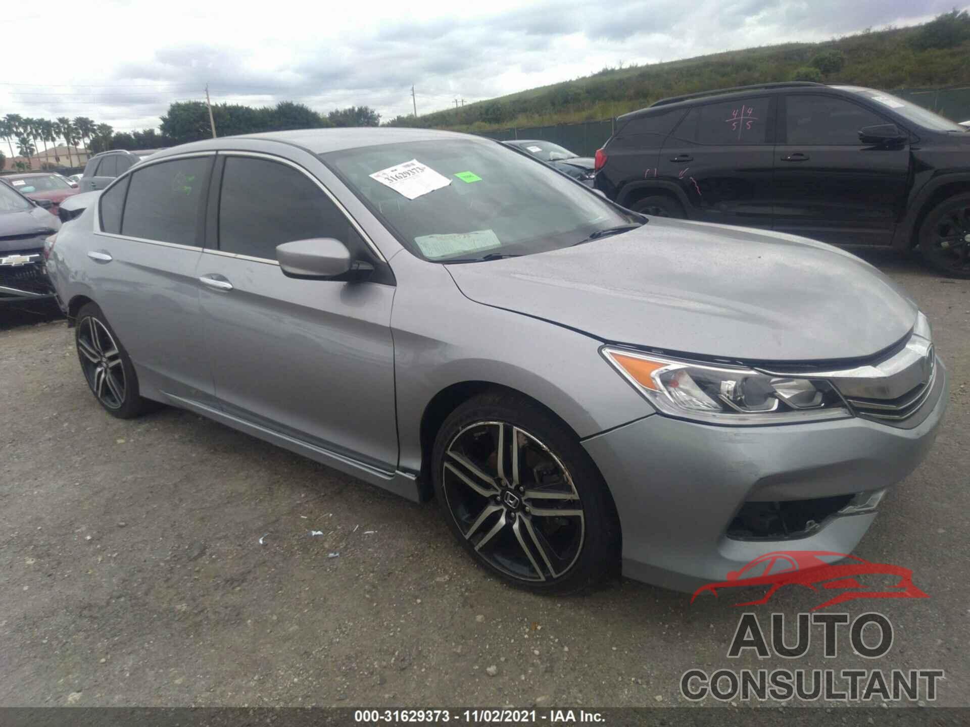 HONDA ACCORD SEDAN 2016 - 1HGCR2F5XGA075537