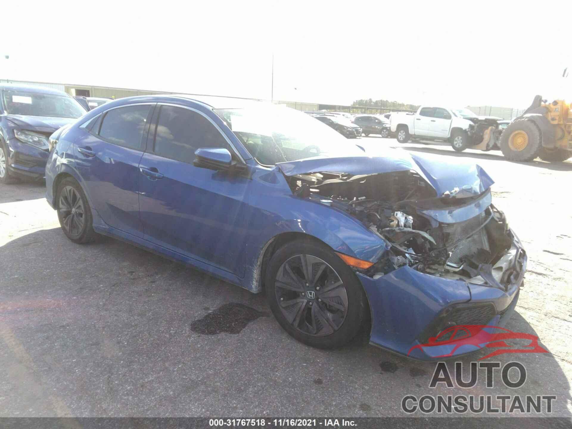 HONDA CIVIC HATCHBACK 2017 - SHHFK7H71HU201254