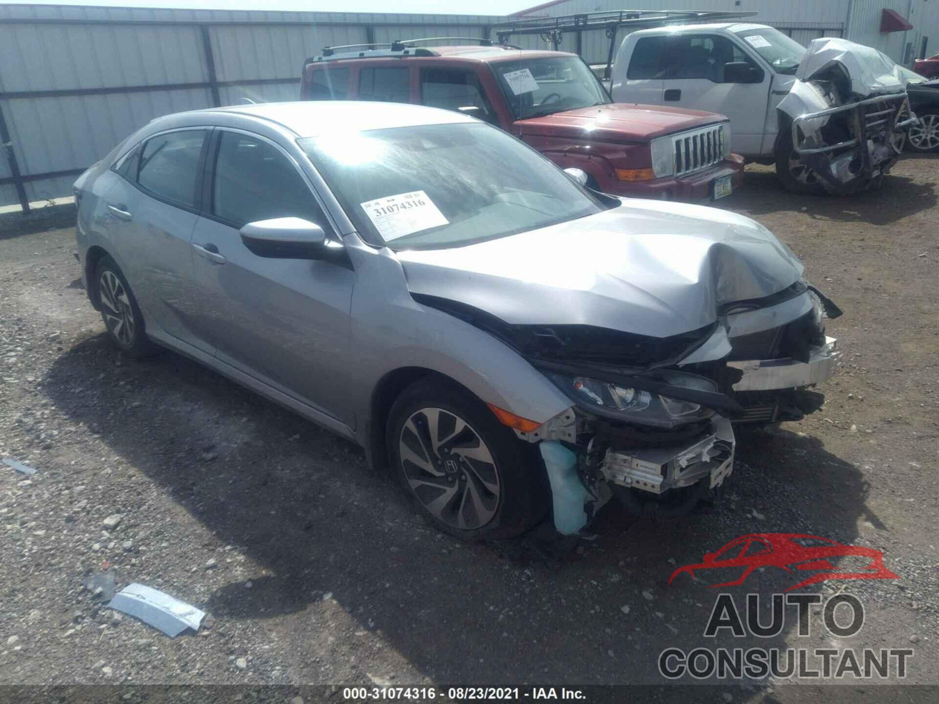 HONDA CIVIC HATCHBACK 2019 - SHHFK7H34KU209191