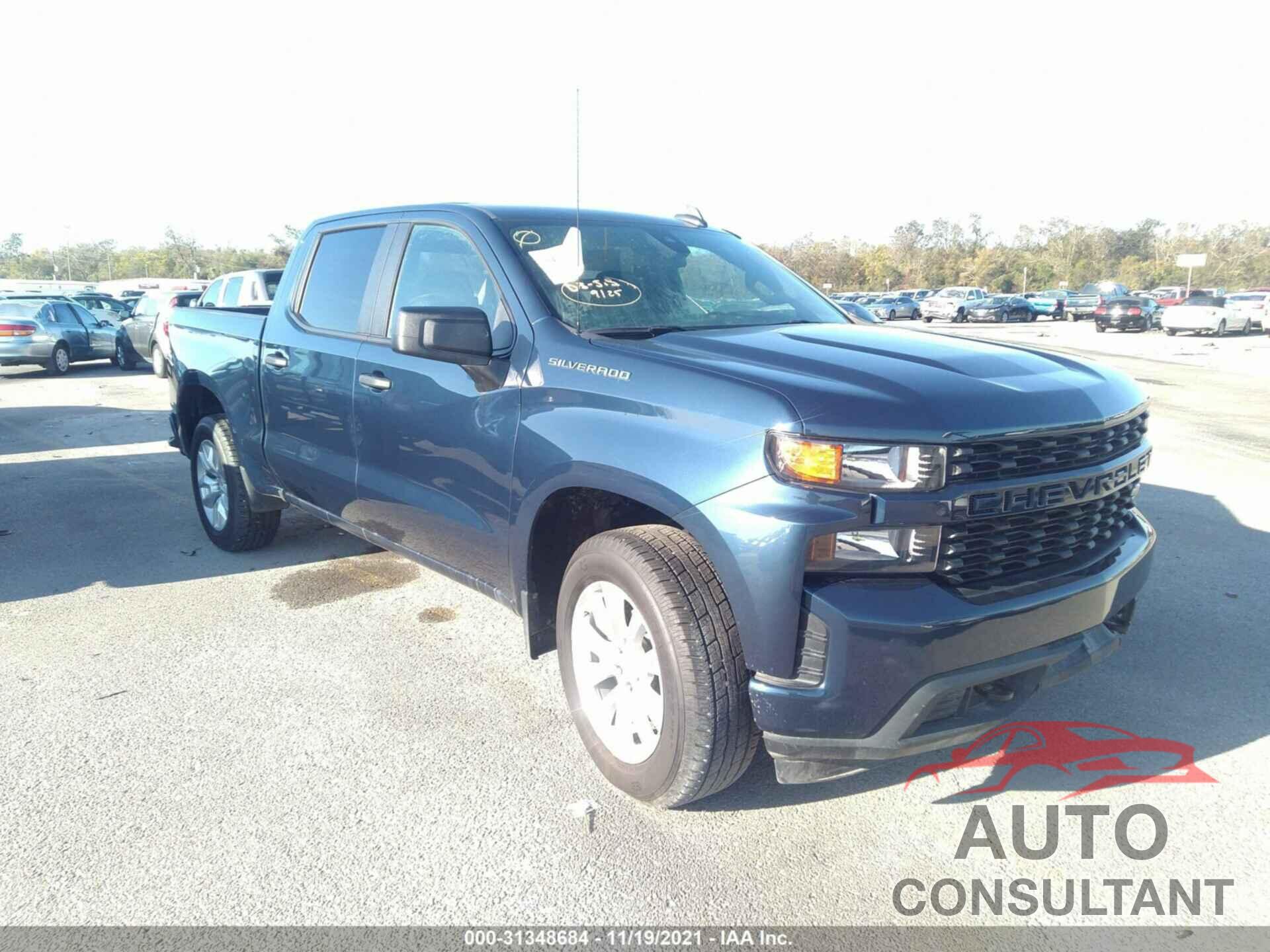 CHEVROLET SILVERADO 1500 2021 - 1GCPWBEK7MZ235189