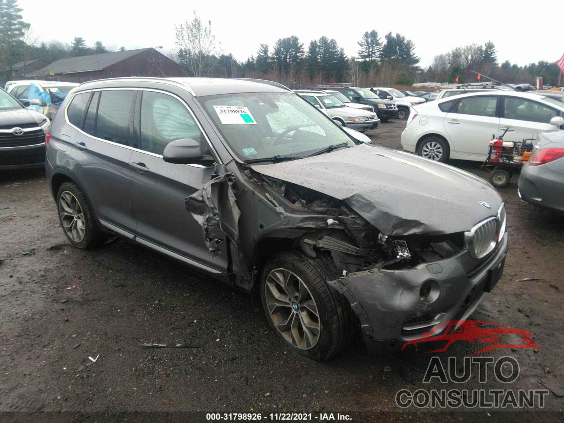 BMW X3 2016 - 5UXWX9C55G0D69790