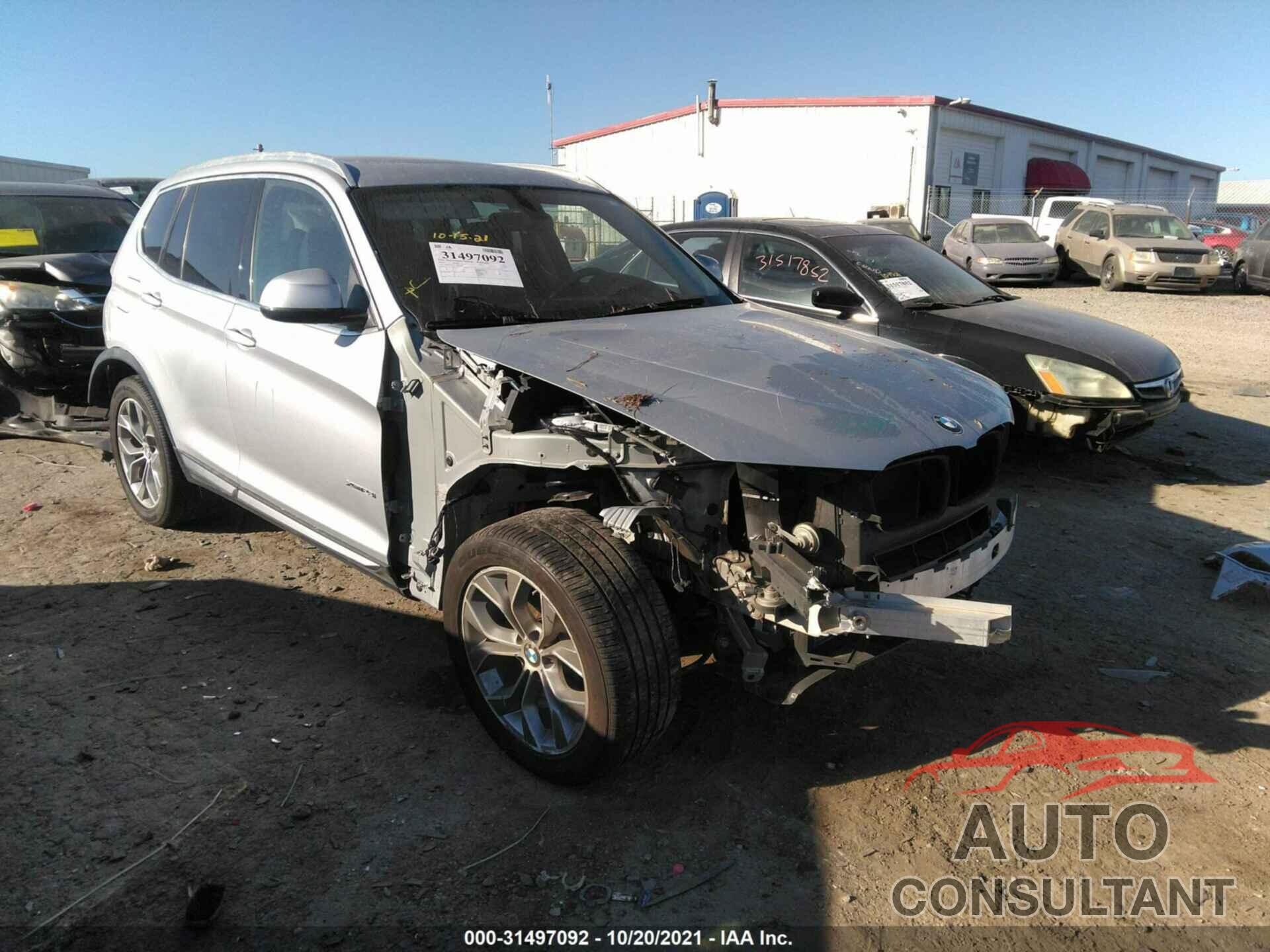BMW X3 2016 - 5UXWX9C54G0D70655