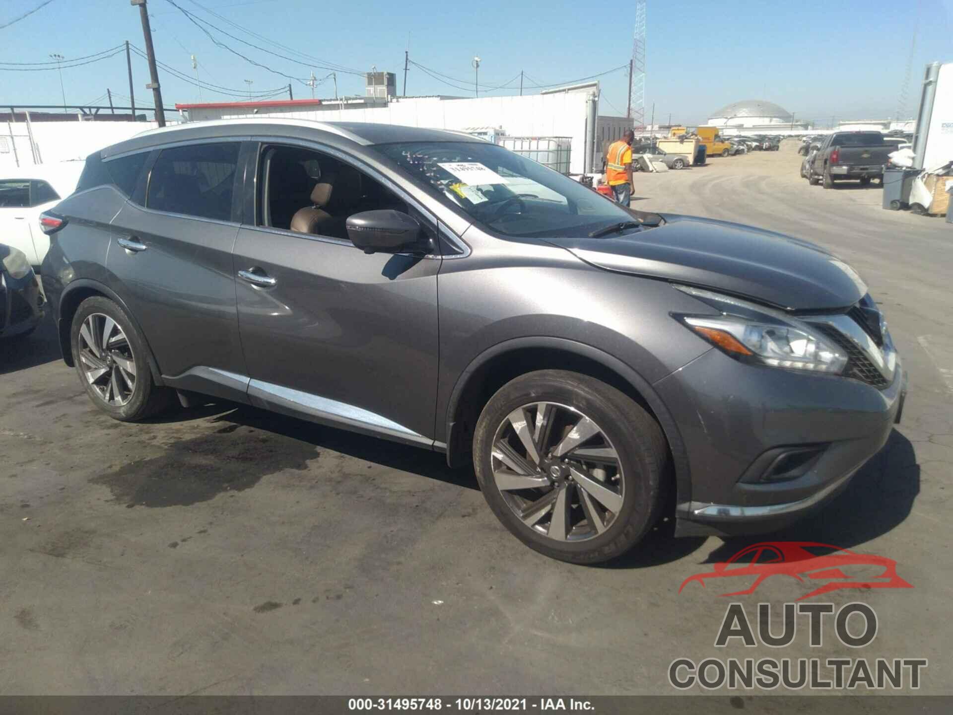 NISSAN MURANO 2016 - 5N1AZ2MG7GN128287