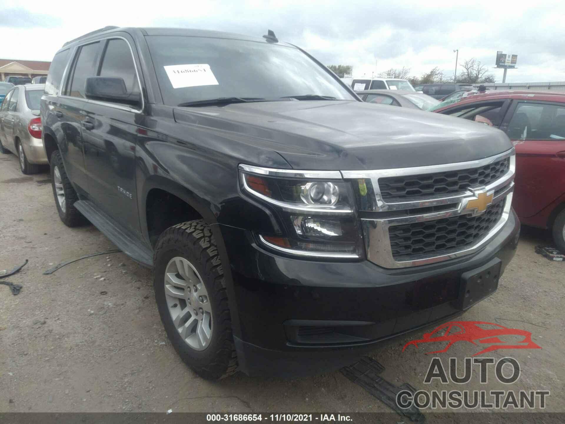 CHEVROLET TAHOE 2020 - 1GNSKBKCXLR235082