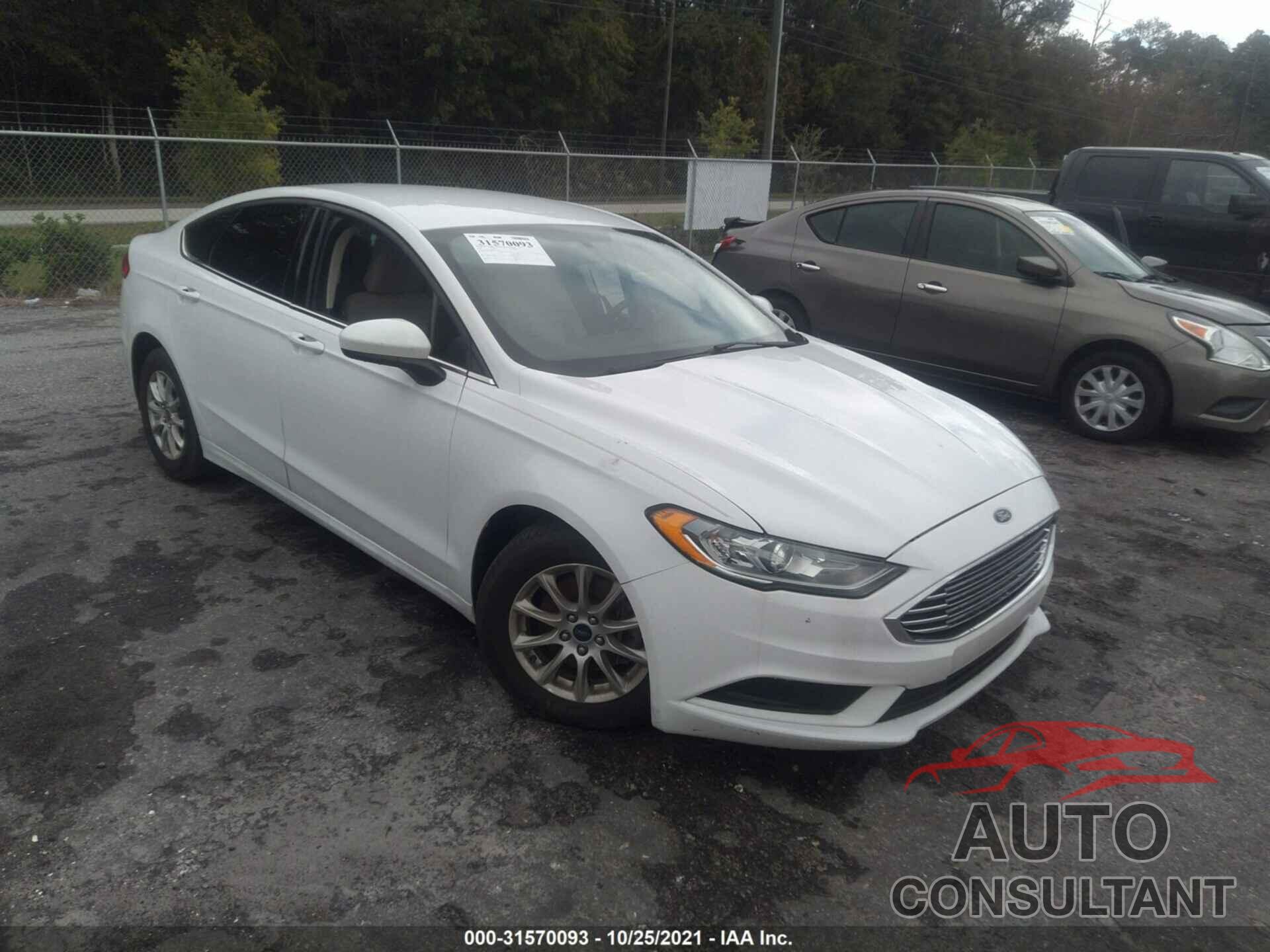 FORD FUSION 2017 - 3FA6P0G74HR204245
