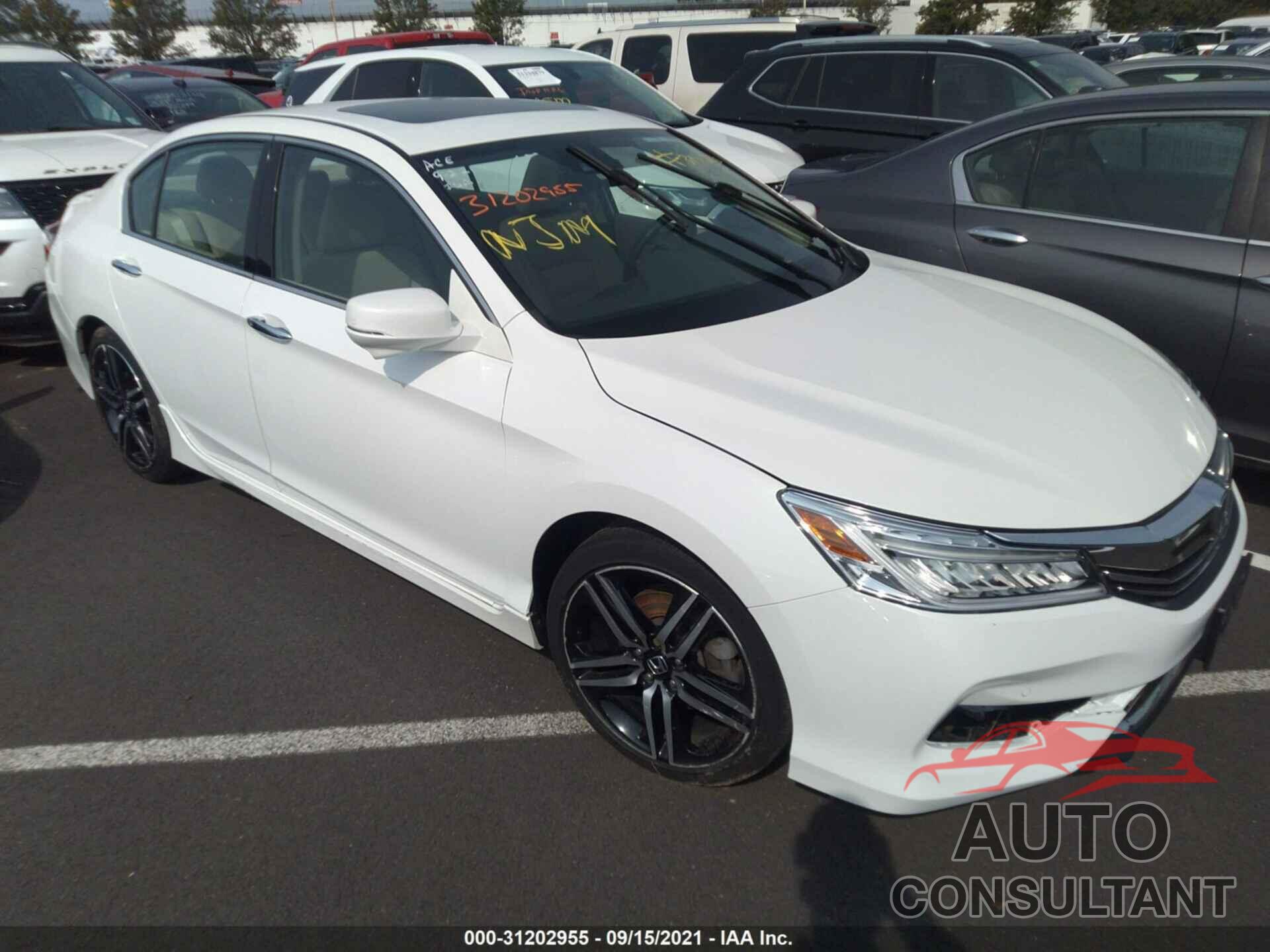 HONDA ACCORD SEDAN 2016 - 1HGCR3F91GA018720