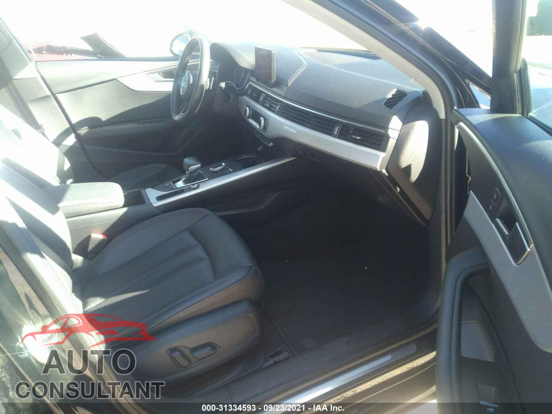 AUDI A4 2017 - WAUANAF41HN032277