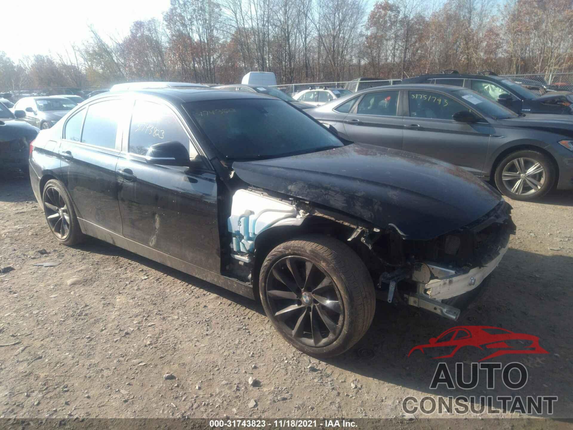 BMW 3 SERIES 2017 - WBA8E5G51HNU41439