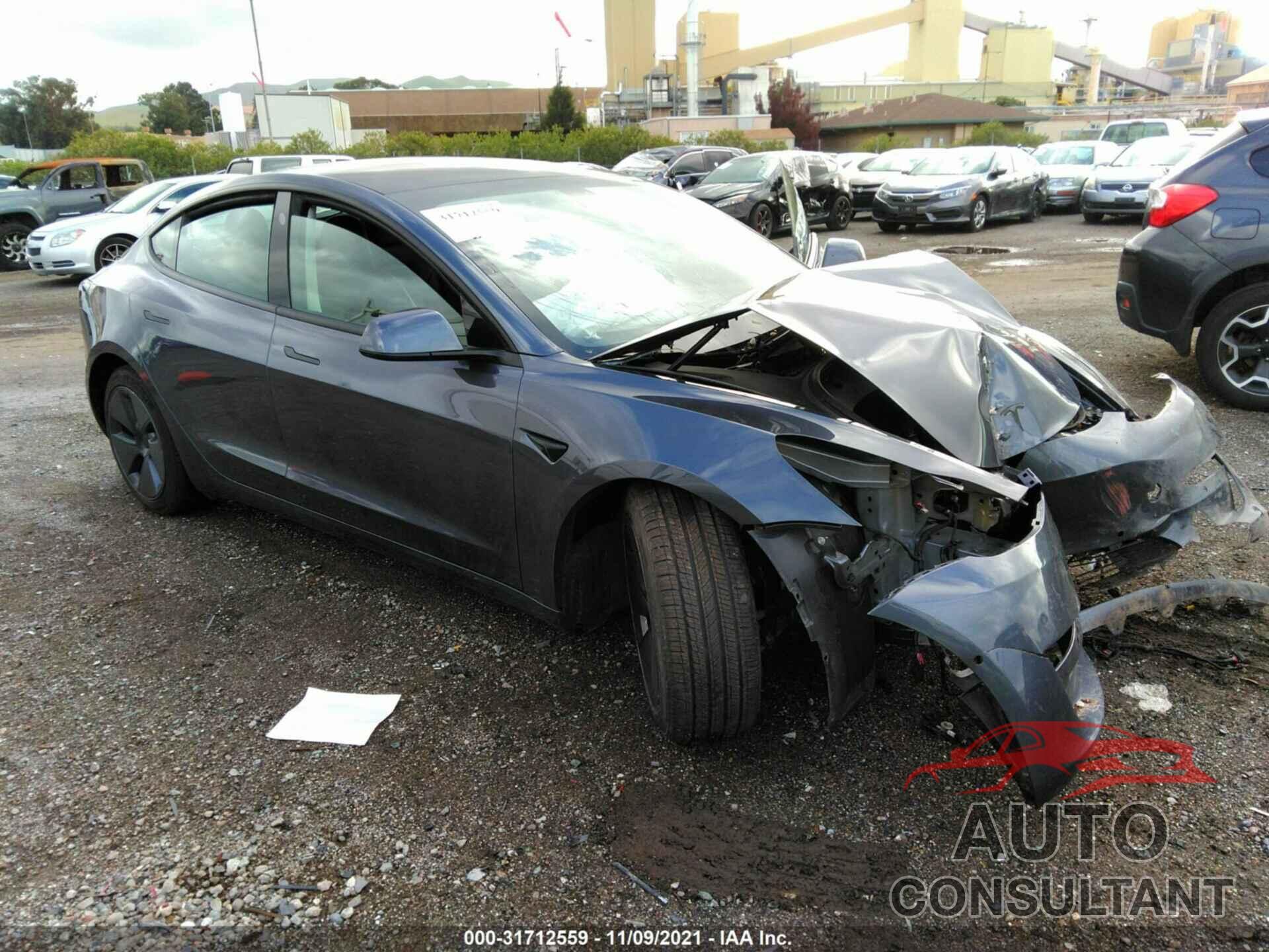 TESLA MODEL 3 2021 - 5YJ3E1EBXMF874913