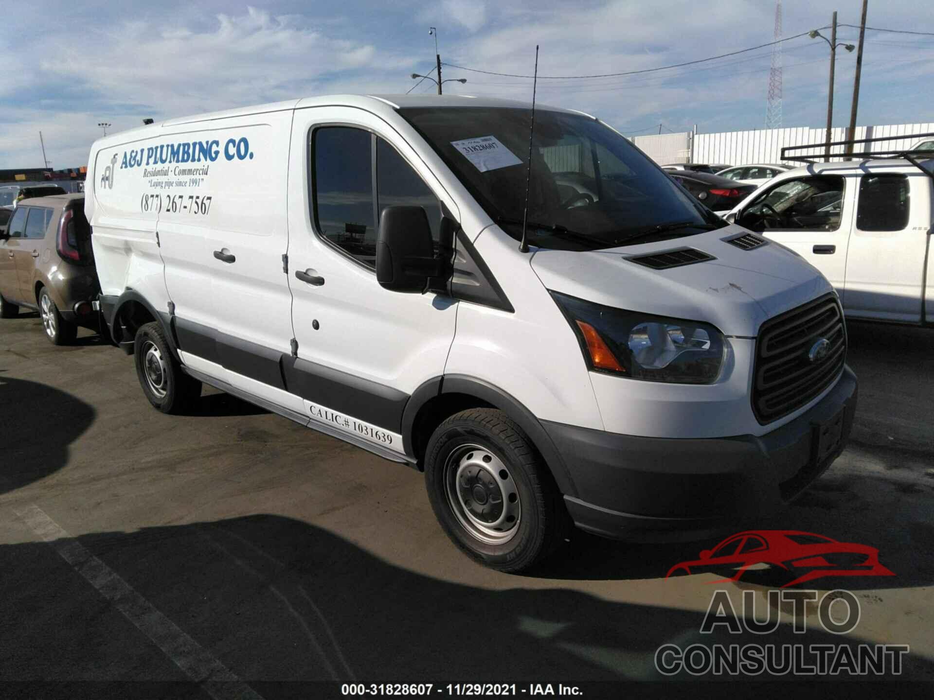 FORD TRANSIT VAN 2017 - 1FTYE1ZV4HKA30725