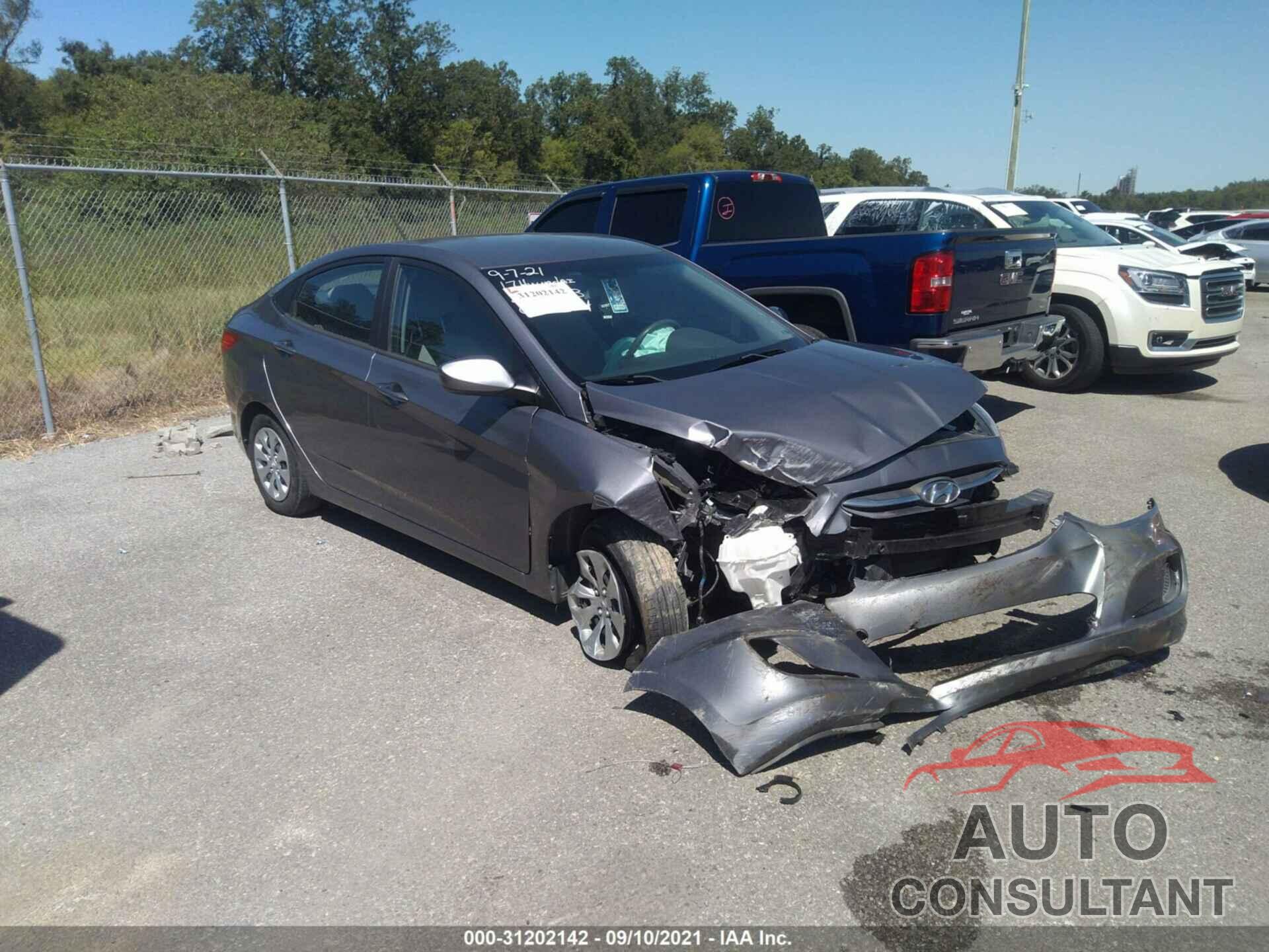 HYUNDAI ACCENT 2017 - KMHCT4AE5HU264773
