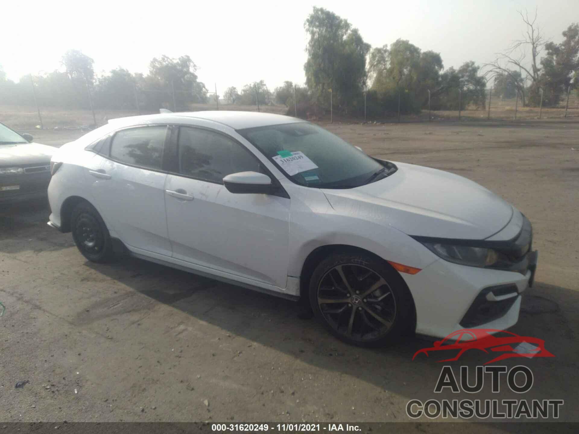 HONDA CIVIC HATCHBACK 2021 - SHHFK7H47MU408618