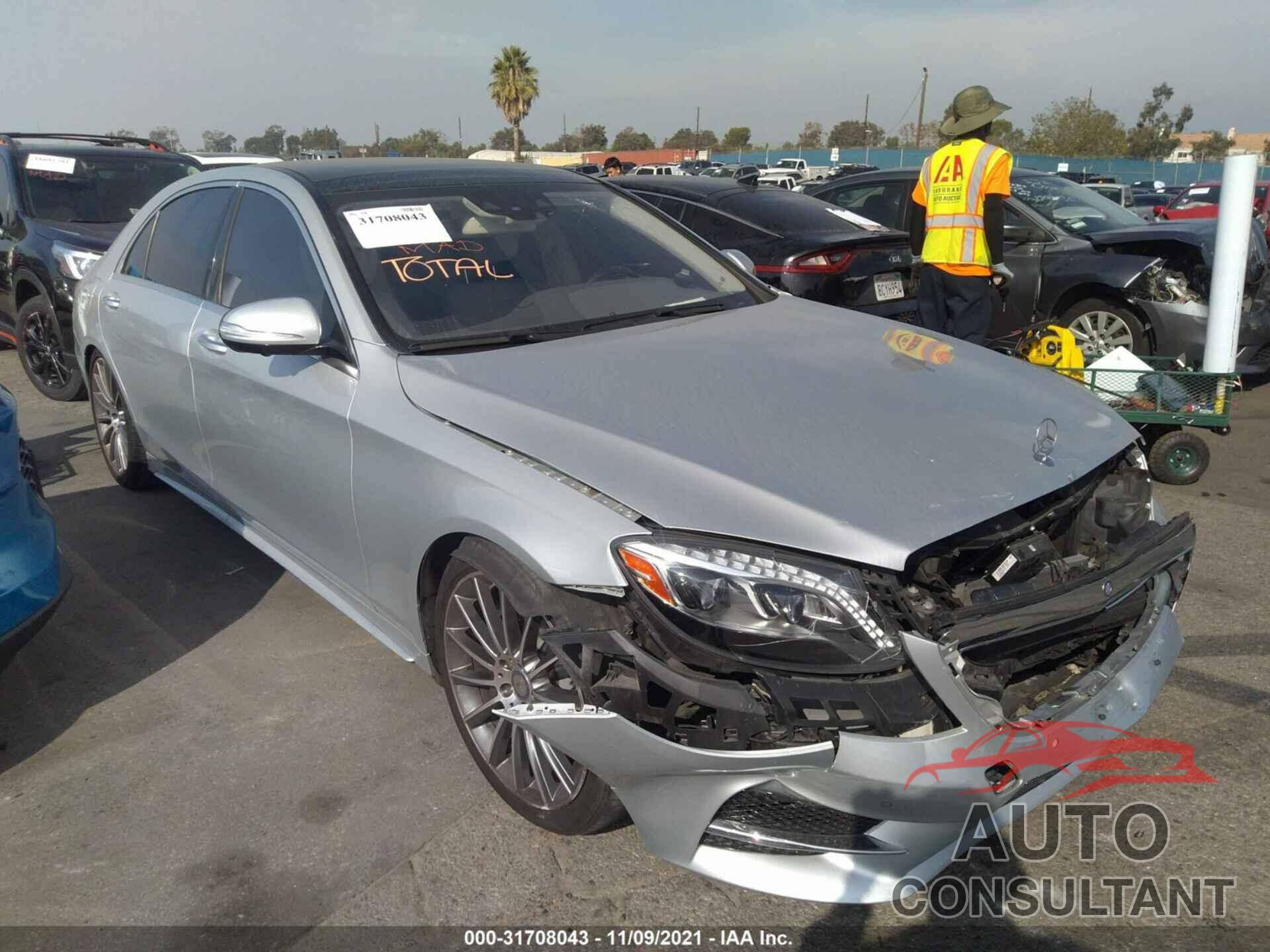 MERCEDES-BENZ S-CLASS 2016 - WDDUG8CB2GA238824