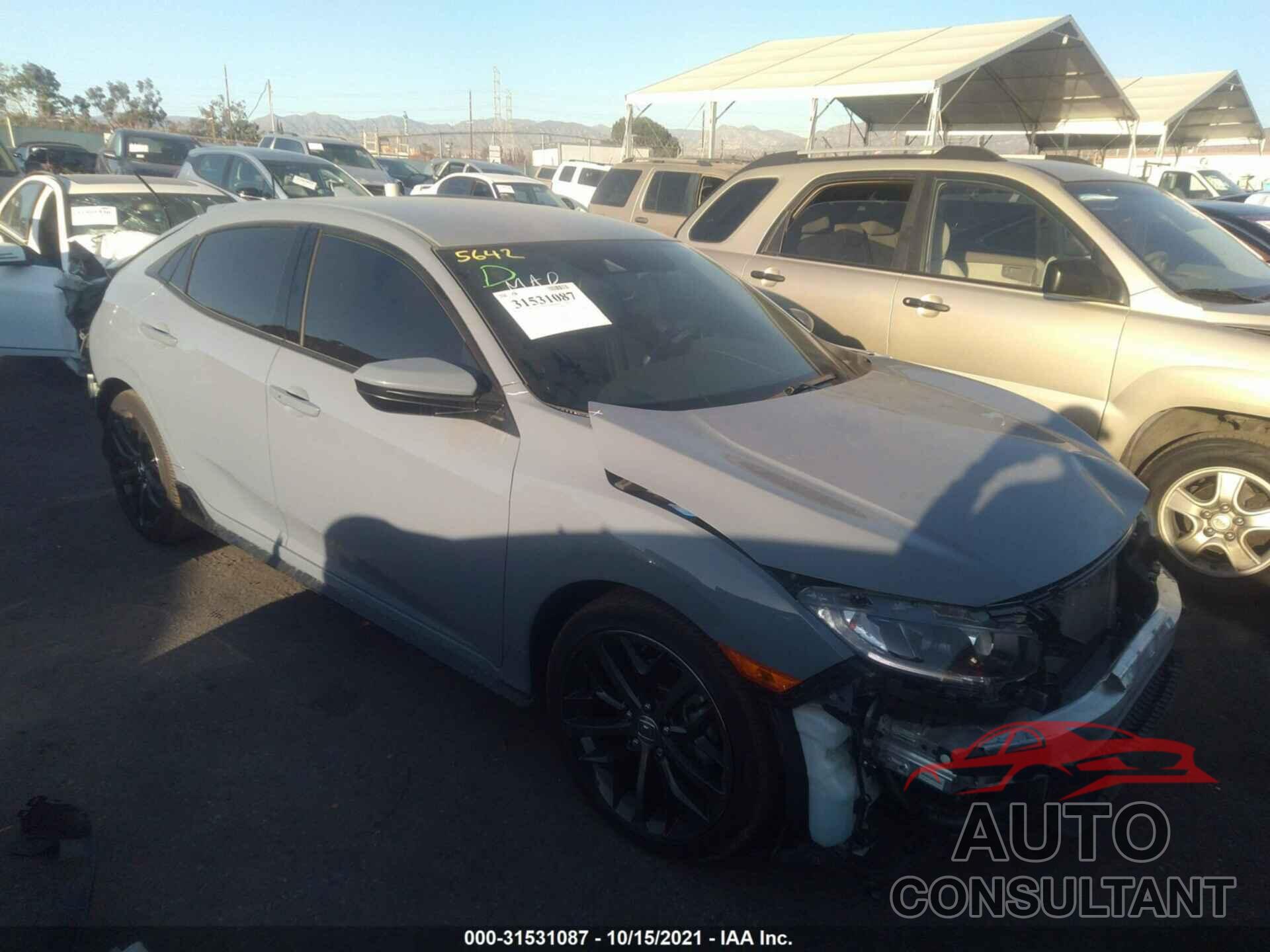 HONDA CIVIC HATCHBACK 2020 - SHHFK7H45LU418871