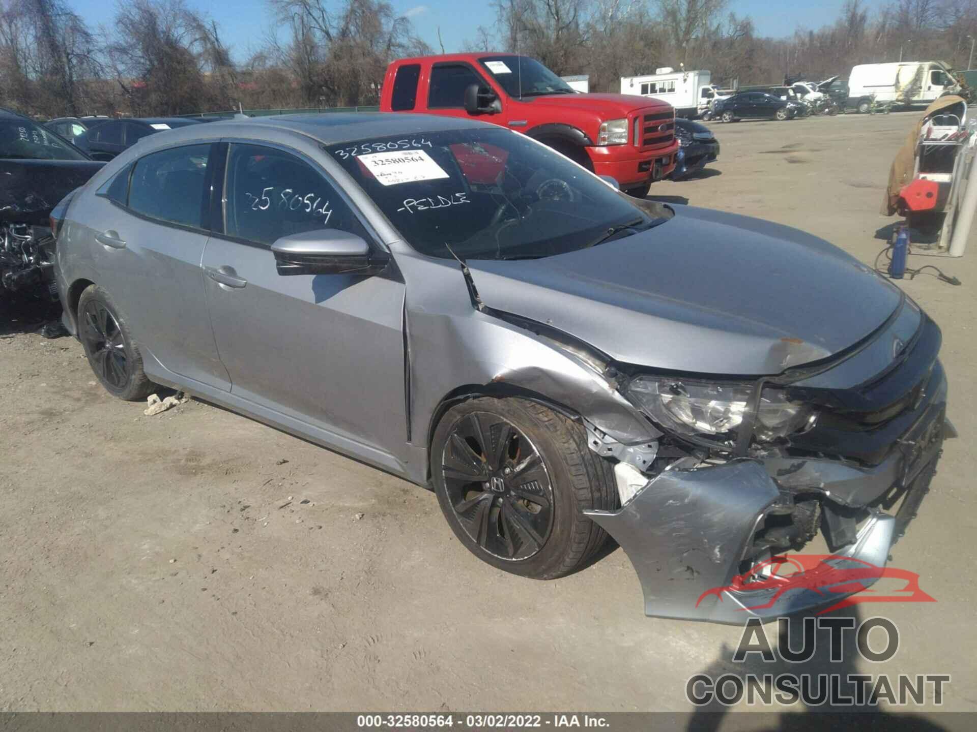 HONDA CIVIC HATCHBACK 2017 - SHHFK7H52HU410999