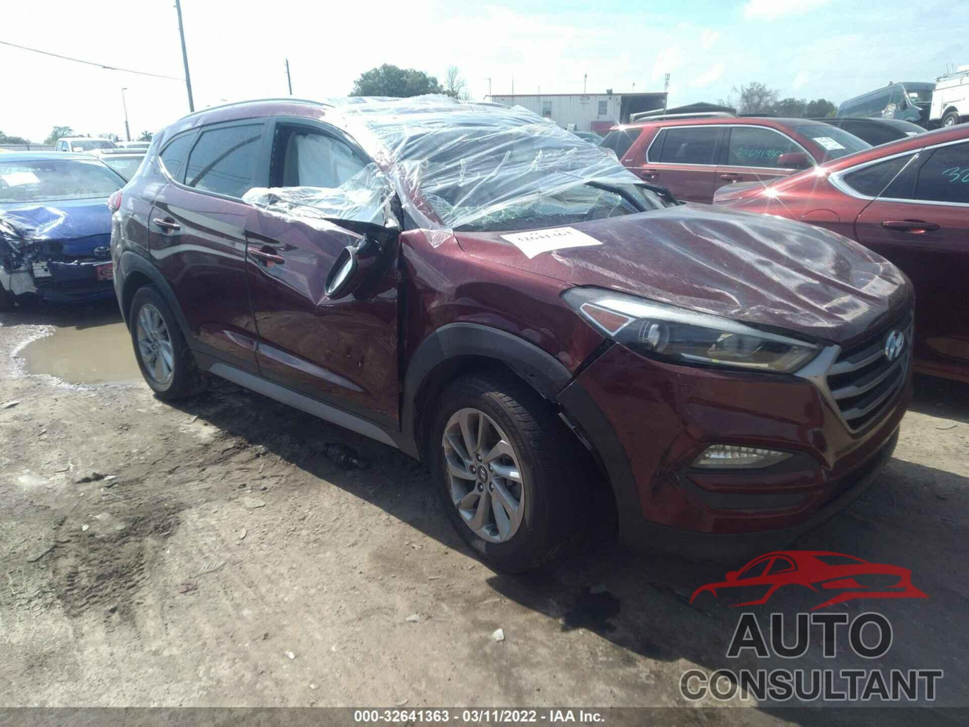 HYUNDAI TUCSON 2018 - KM8J3CA46JU599183