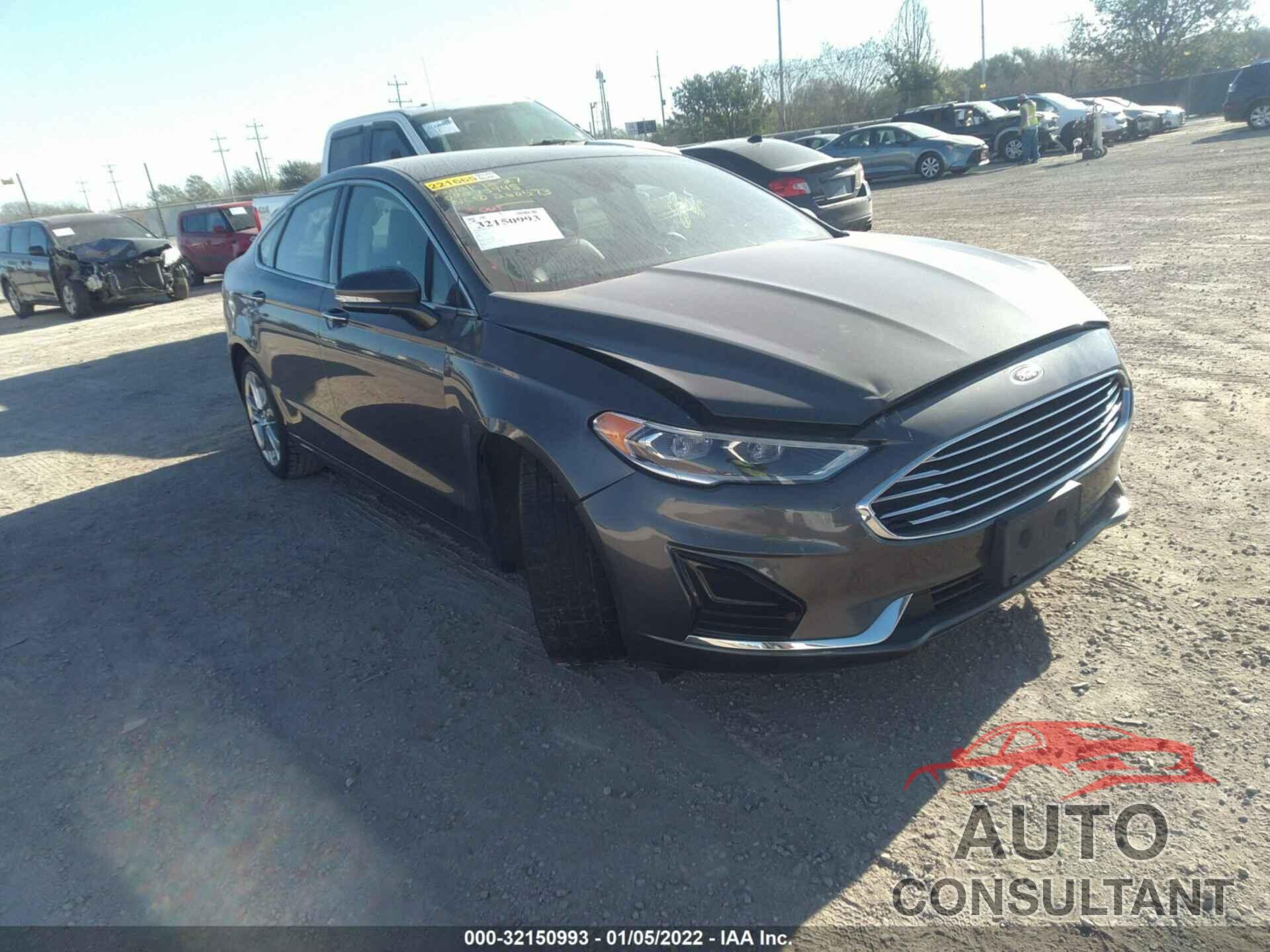 FORD FUSION 2019 - 3FA6P0CD0KR260573