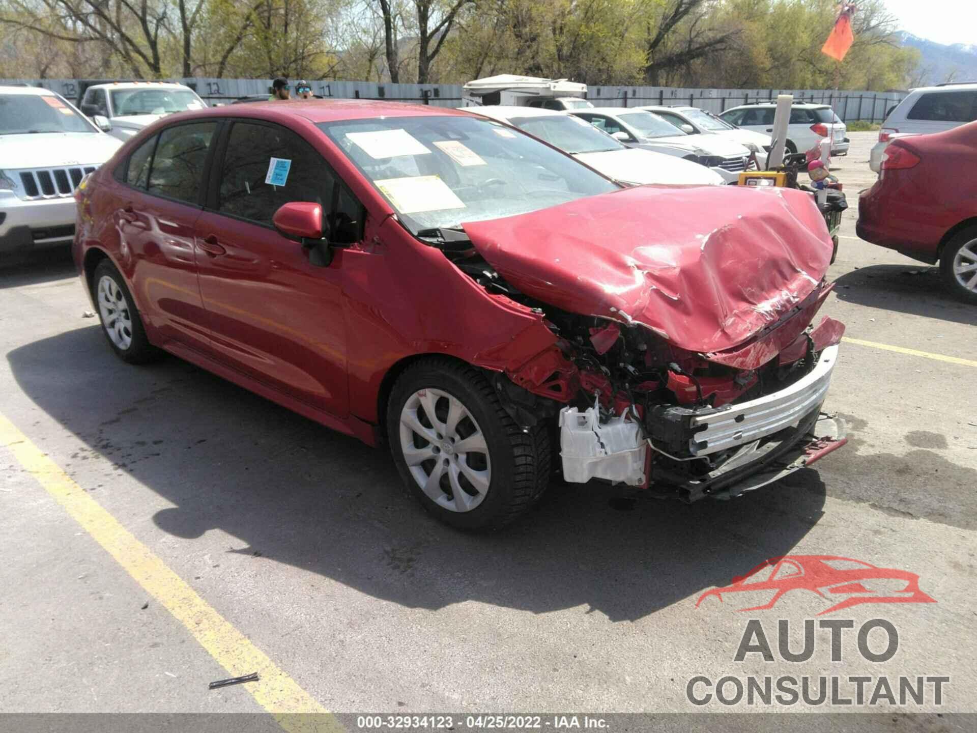TOYOTA COROLLA 2020 - JTDEPRAE7LJ006652