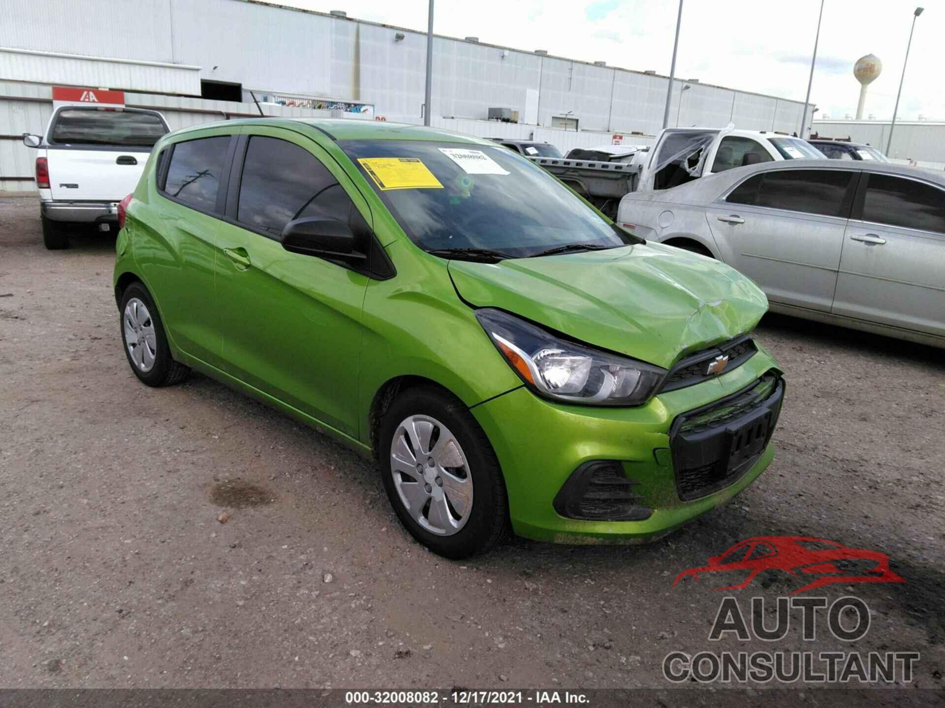 CHEVROLET SPARK 2016 - KL8CB6SA4GC570682