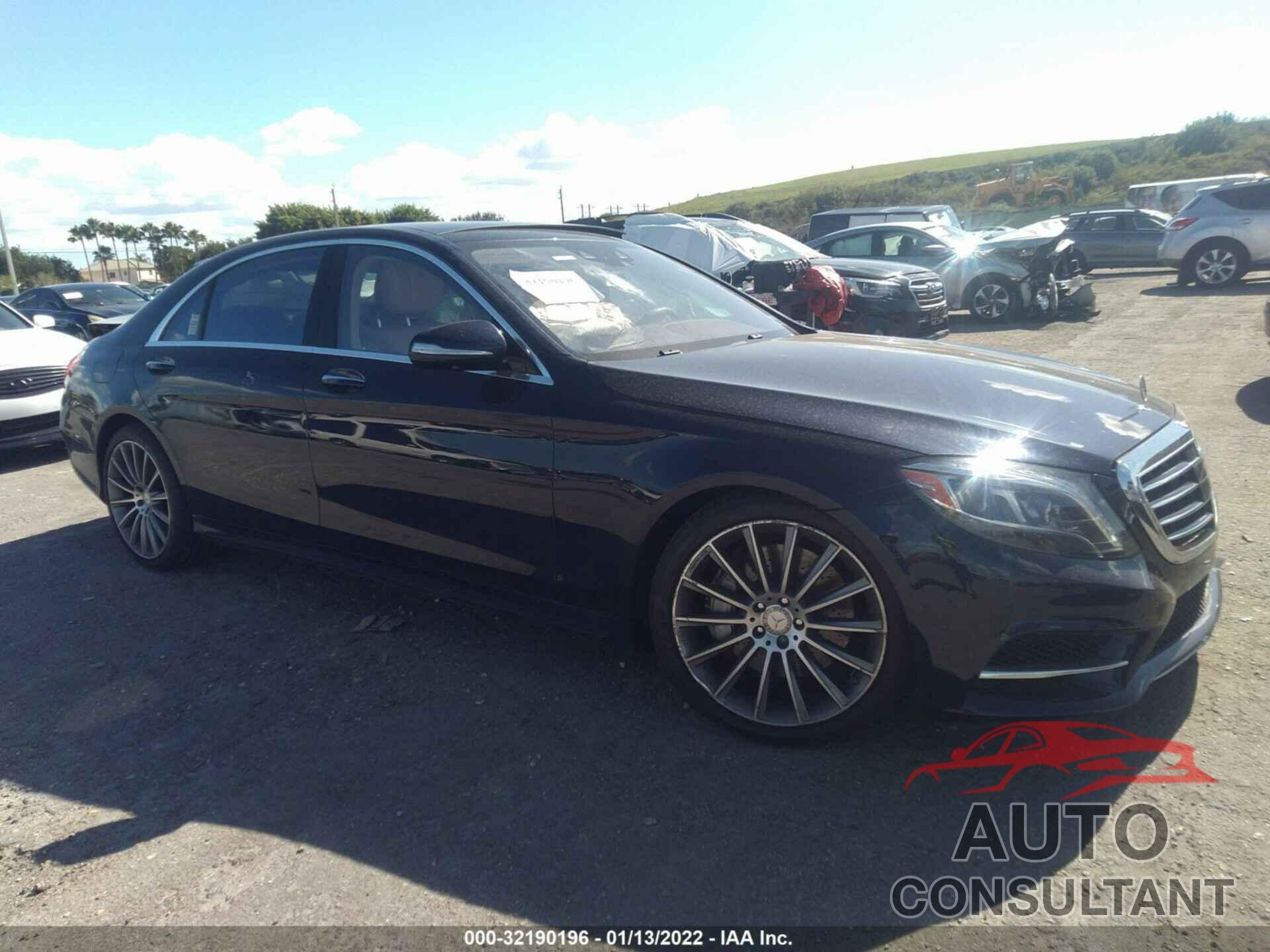 MERCEDES-BENZ S-CLASS 2016 - WDDUG8CBXGA246458
