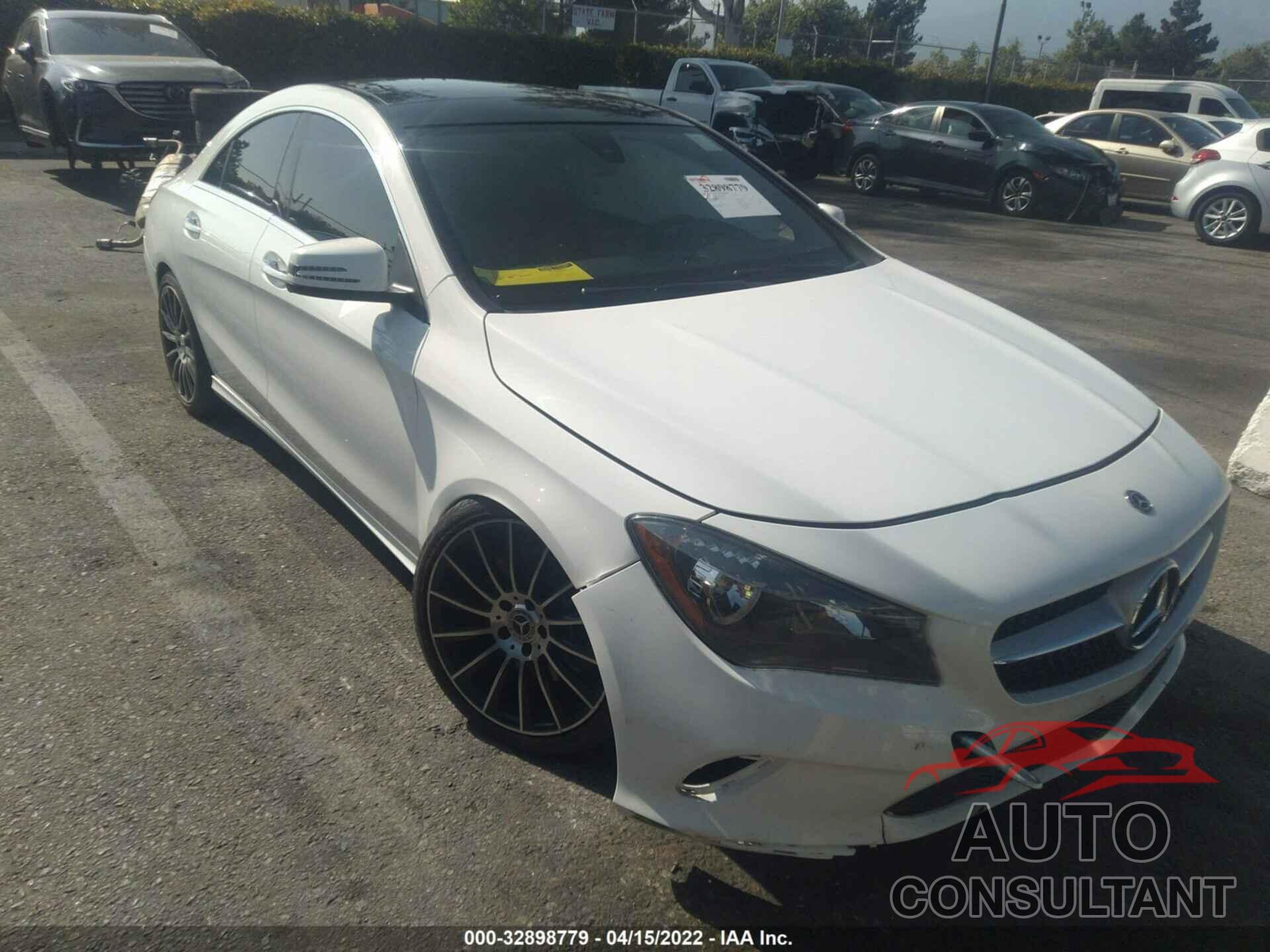 MERCEDES-BENZ CLA 2019 - WDDSJ4EB7KN776533