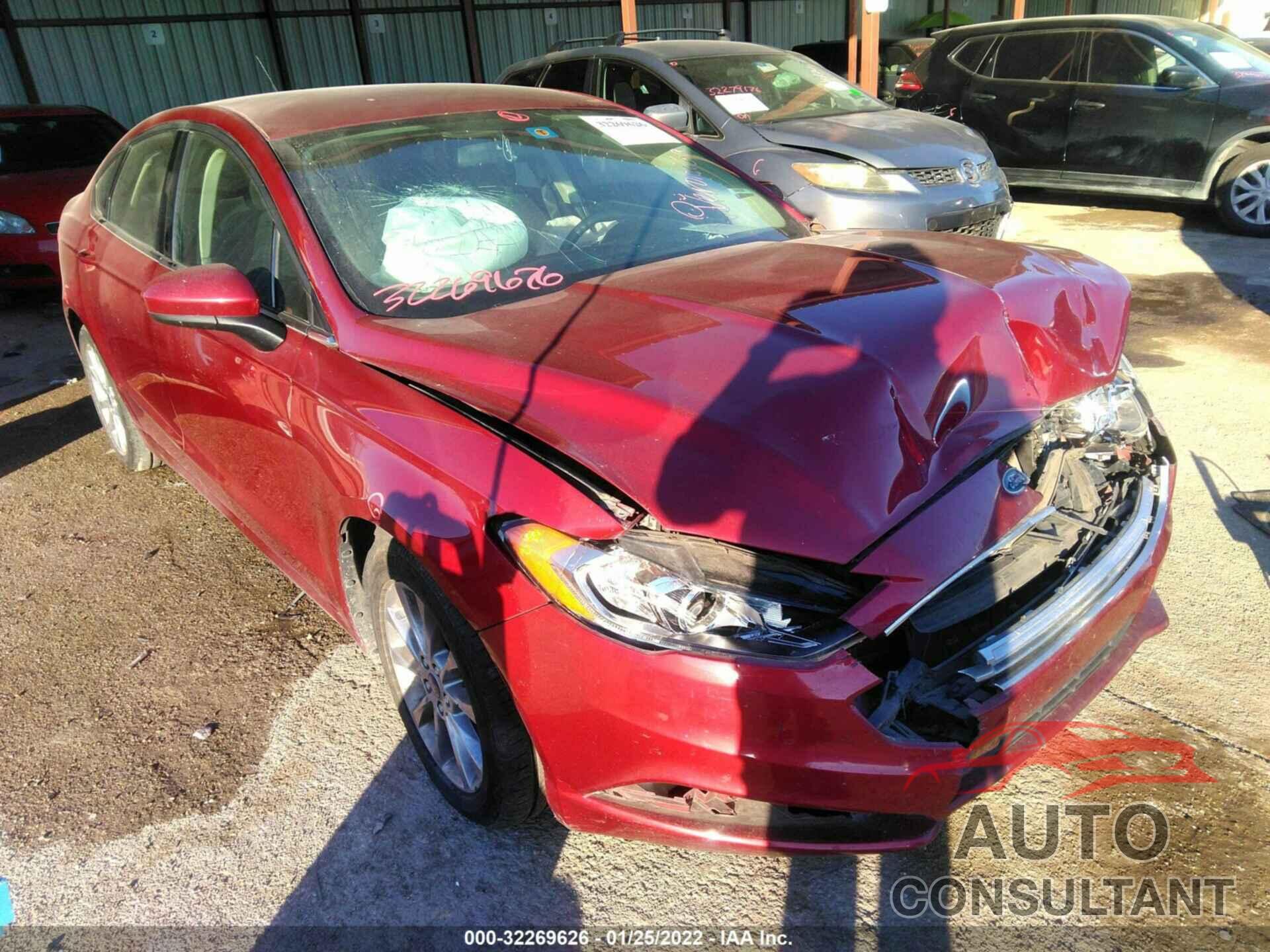FORD FUSION 2017 - 3FA6P0HD9HR221482