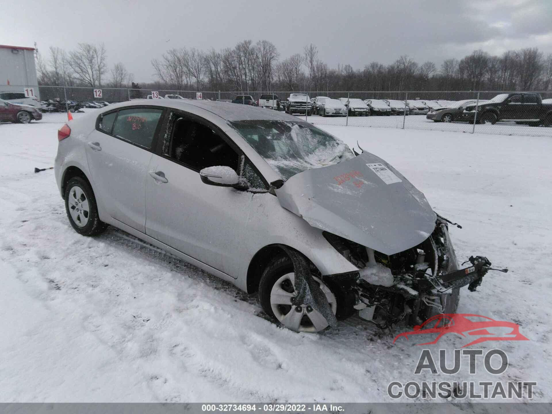 KIA FORTE 2016 - KNAFX4A65G5537960