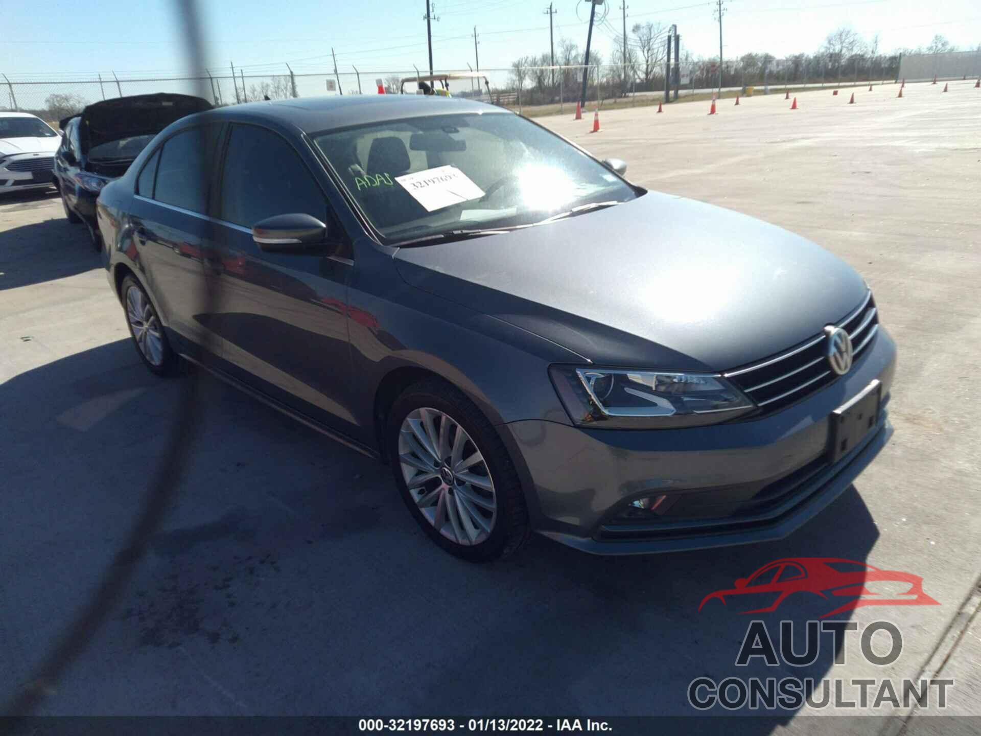 VOLKSWAGEN JETTA SEDAN 2016 - 3VWL17AJ9GM261366