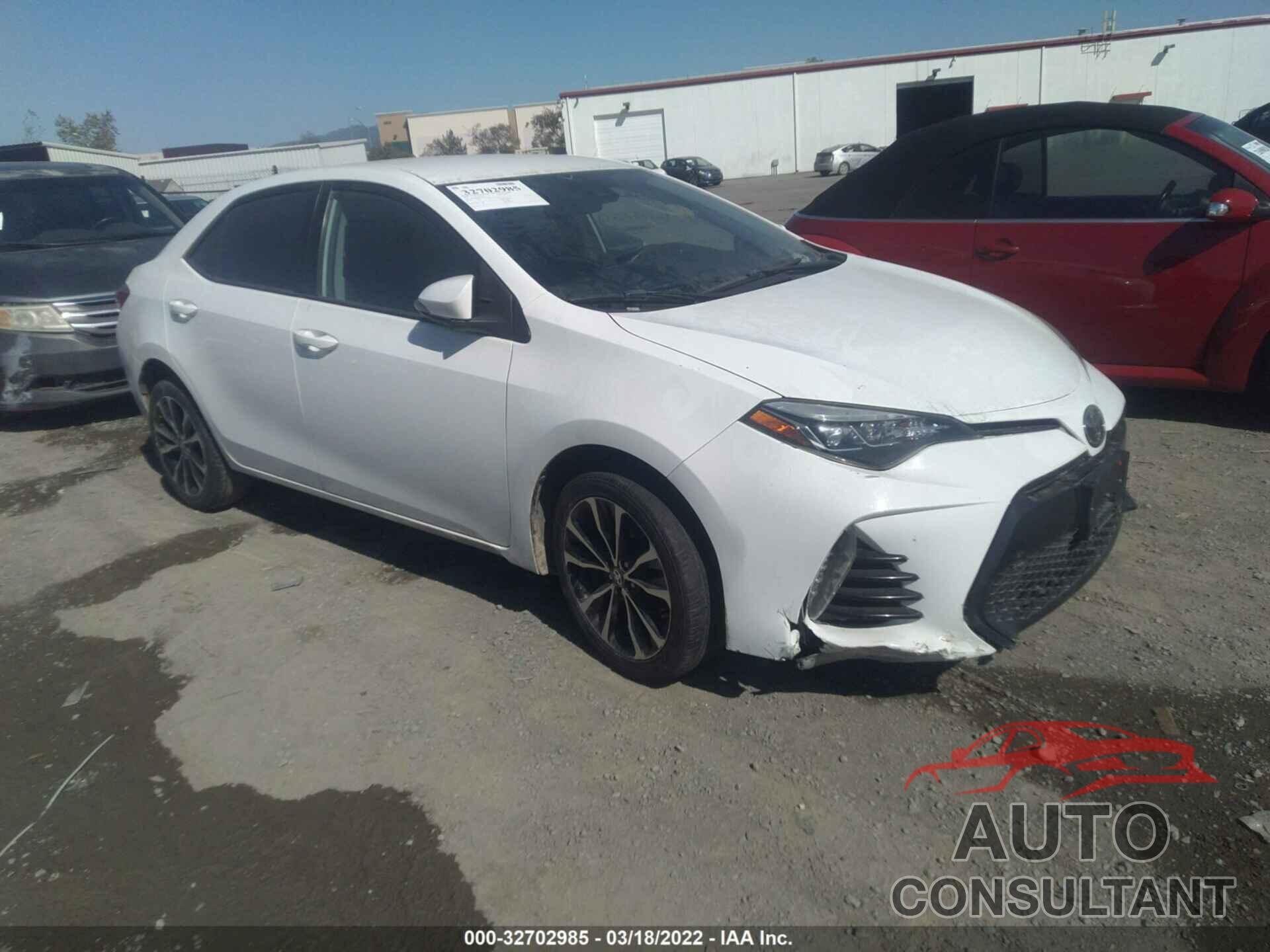 TOYOTA COROLLA 2017 - 5YFBURHE0HP626392