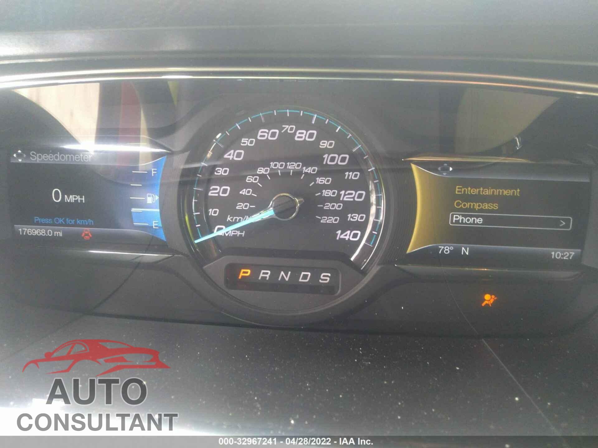 FORD TAURUS 2016 - 1FAHP2E86GG100703