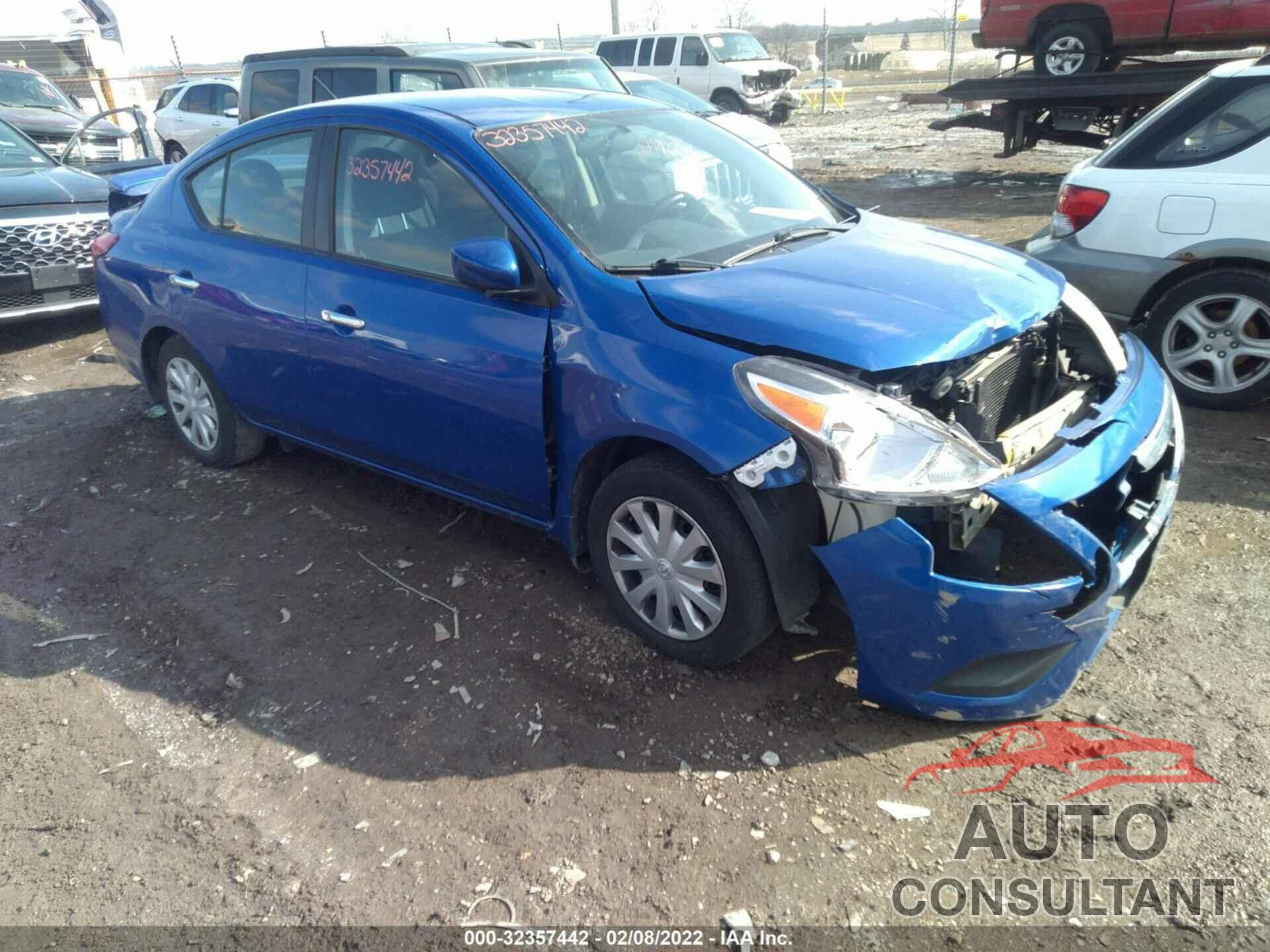 NISSAN VERSA 2016 - 3N1CN7AP6GL859080