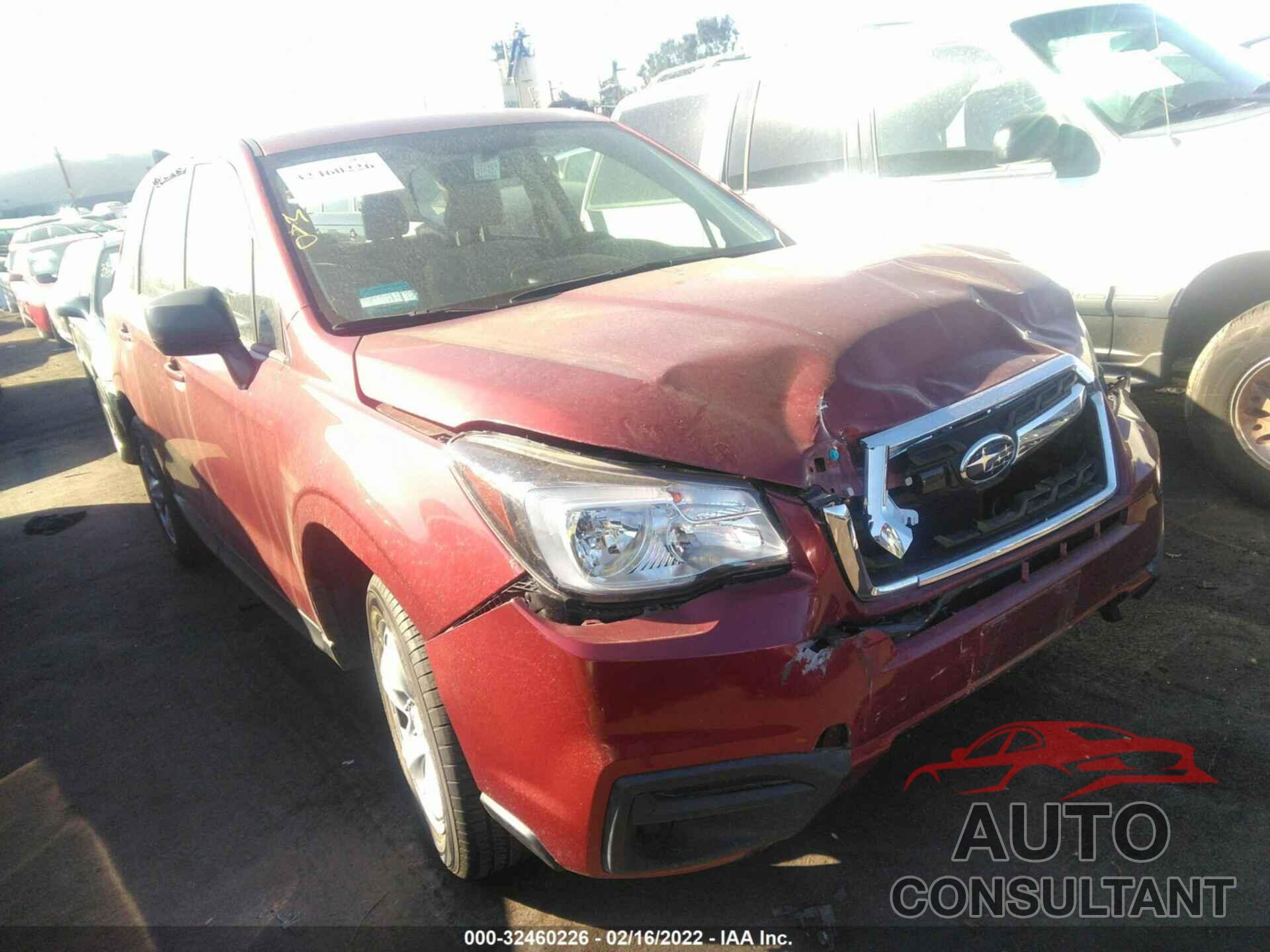 SUBARU FORESTER 2018 - JF2SJAACXJH572511