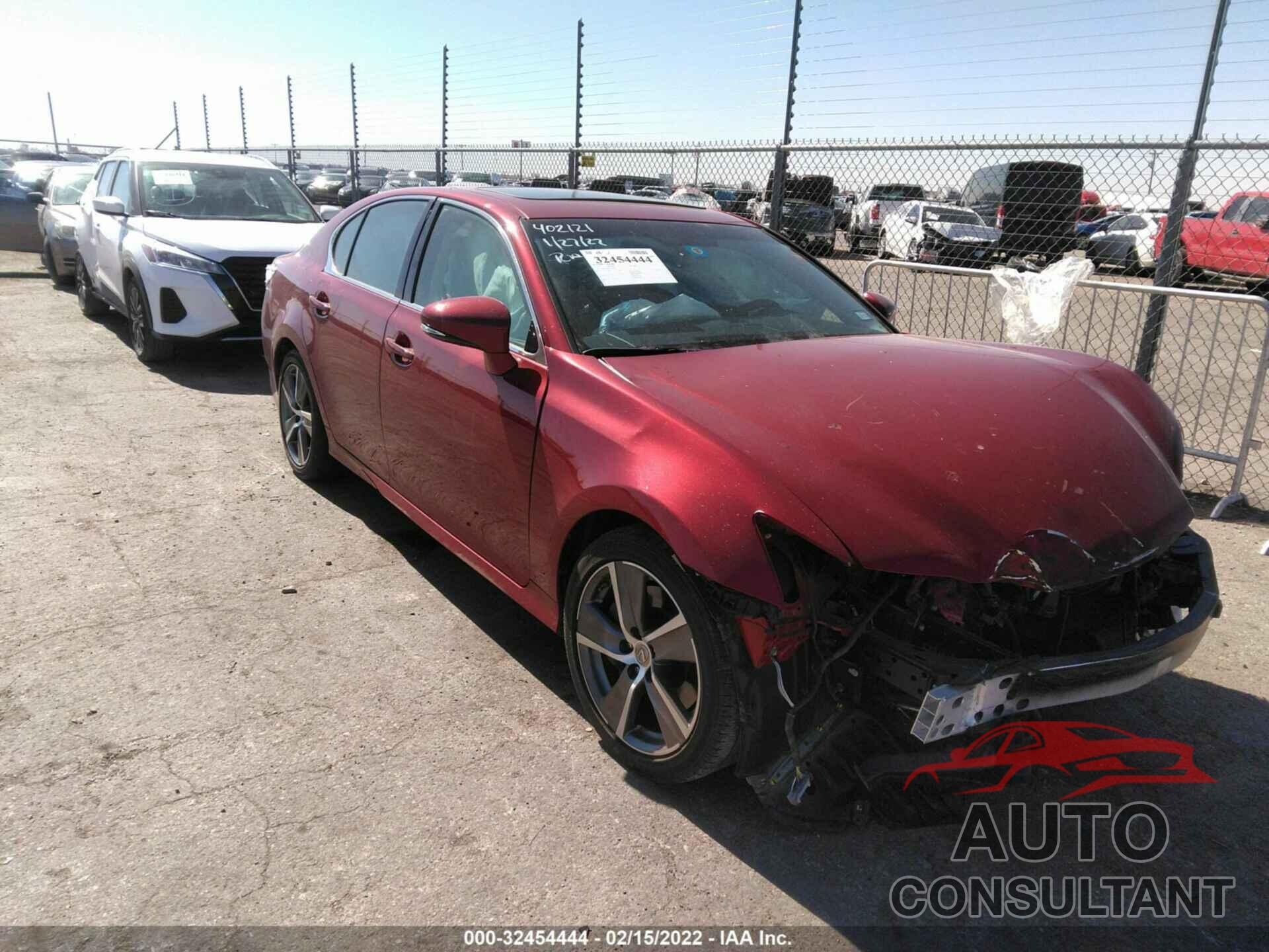 LEXUS GS 200T 2016 - JTHBA1BLXGA000724