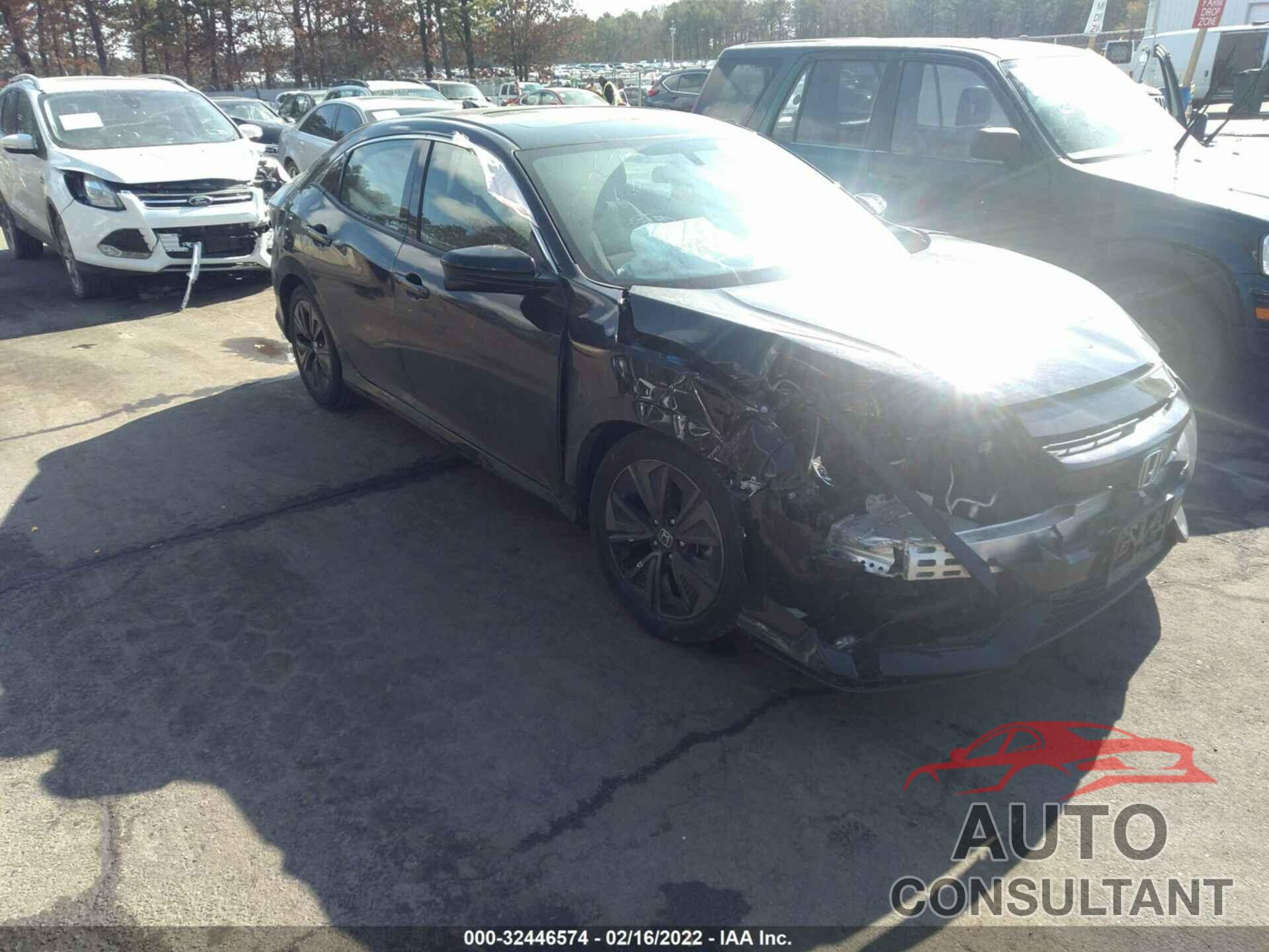 HONDA CIVIC HATCHBACK 2018 - SHHFK7H57JU431224