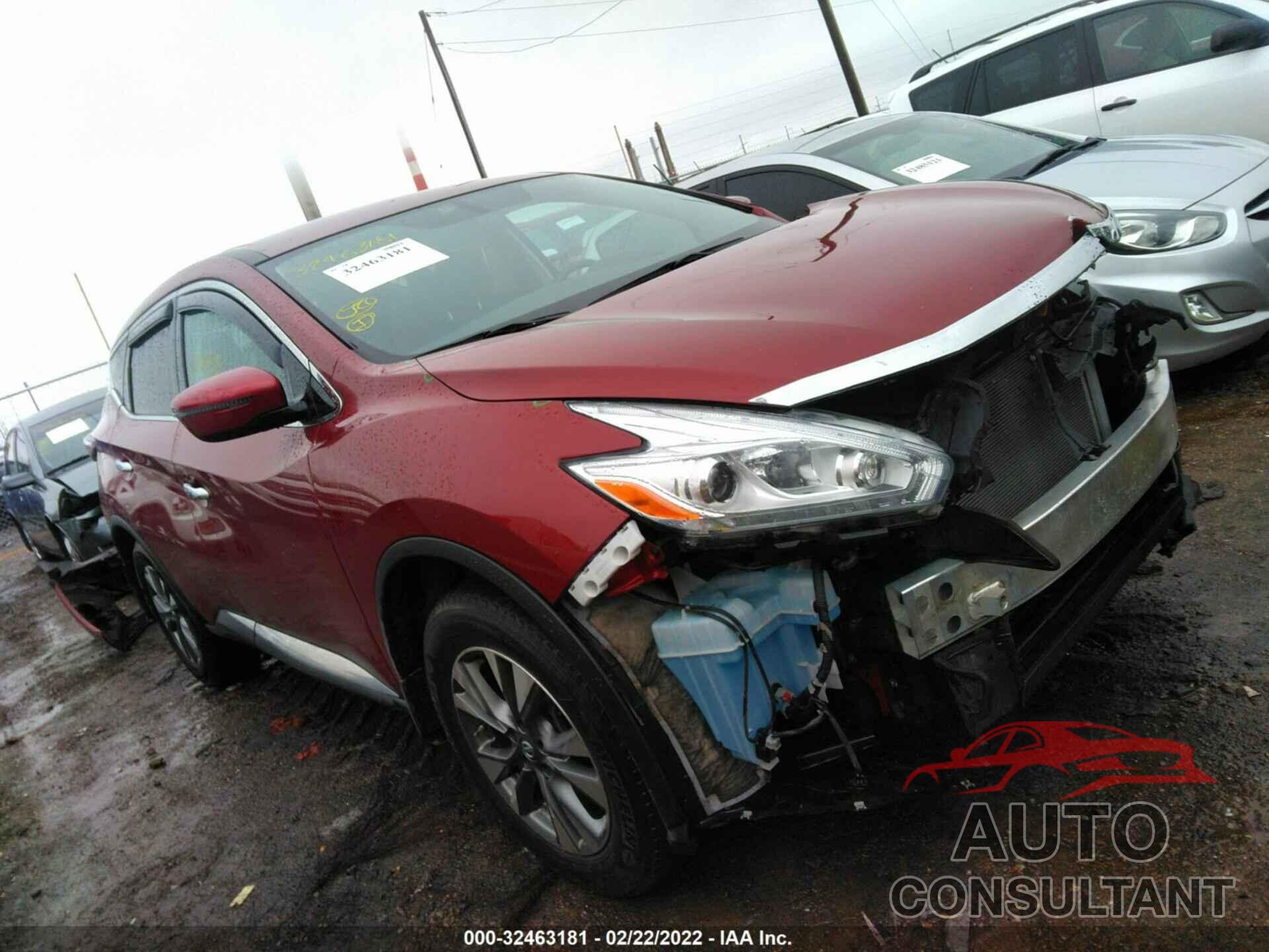 NISSAN MURANO 2017 - 5N1AZ2MH2HN192344