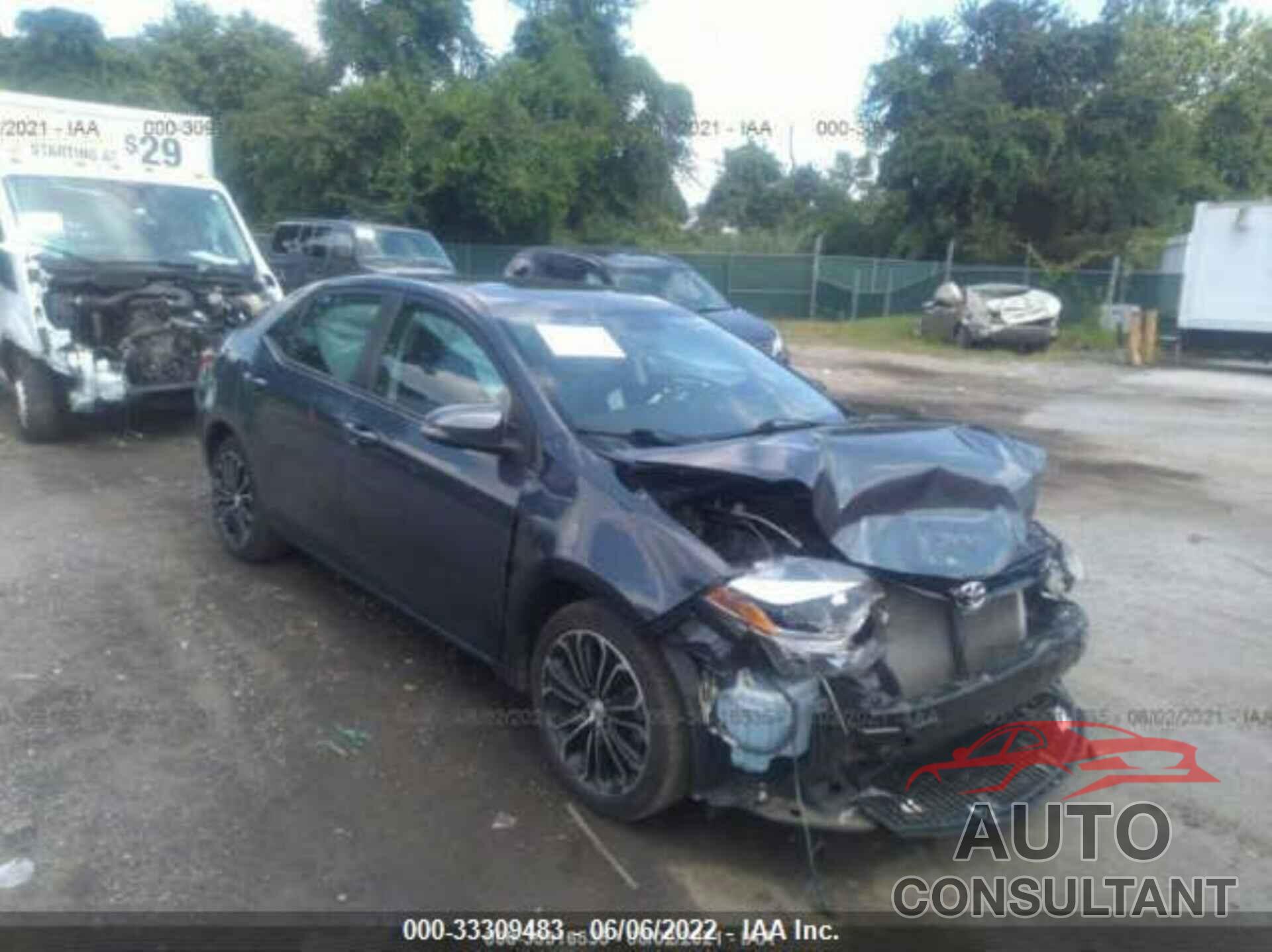 TOYOTA COROLLA 2016 - 2T1BURHE6GC732960