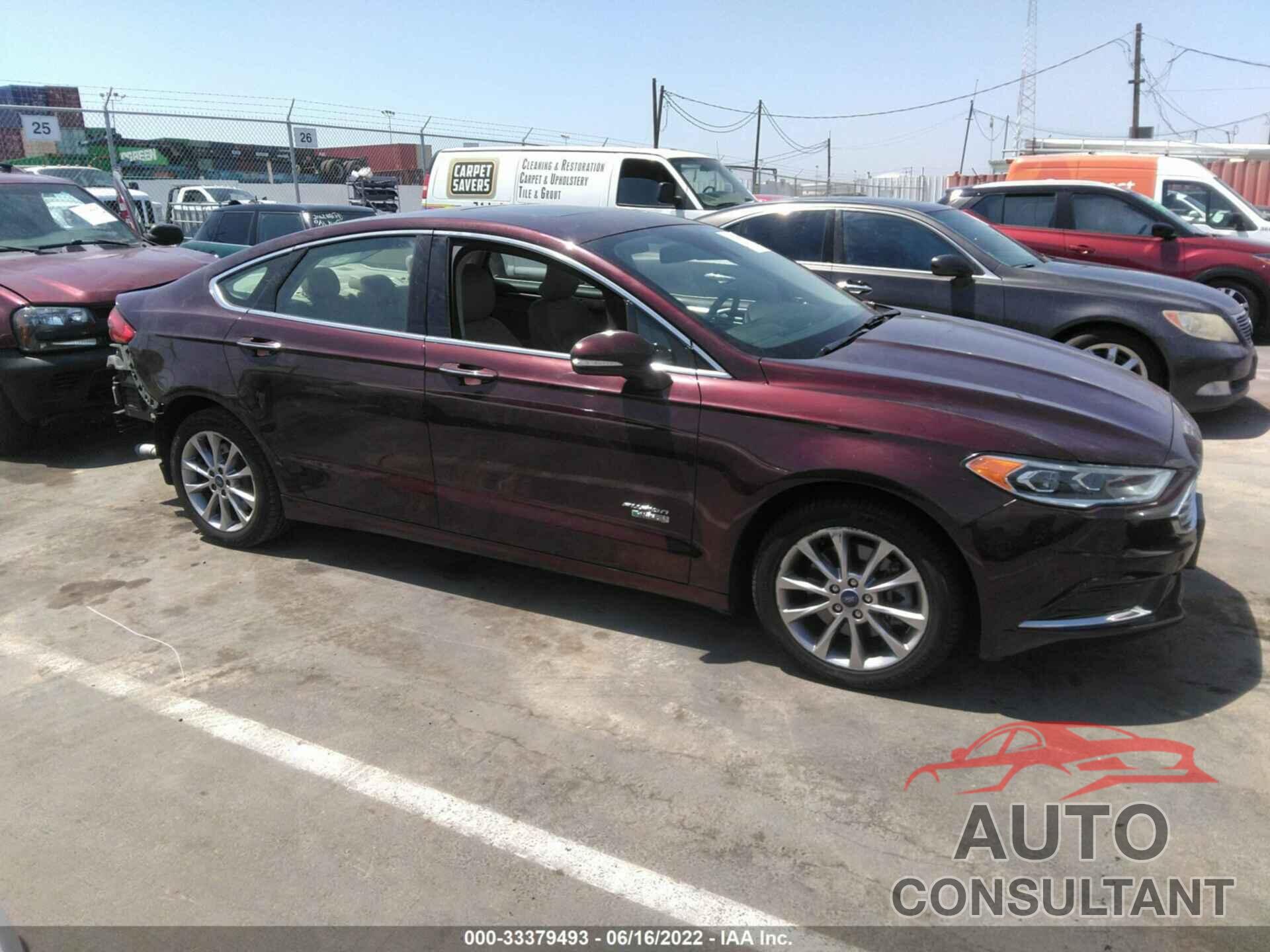 FORD FUSION ENERGI 2018 - 3FA6P0PU4JR244515