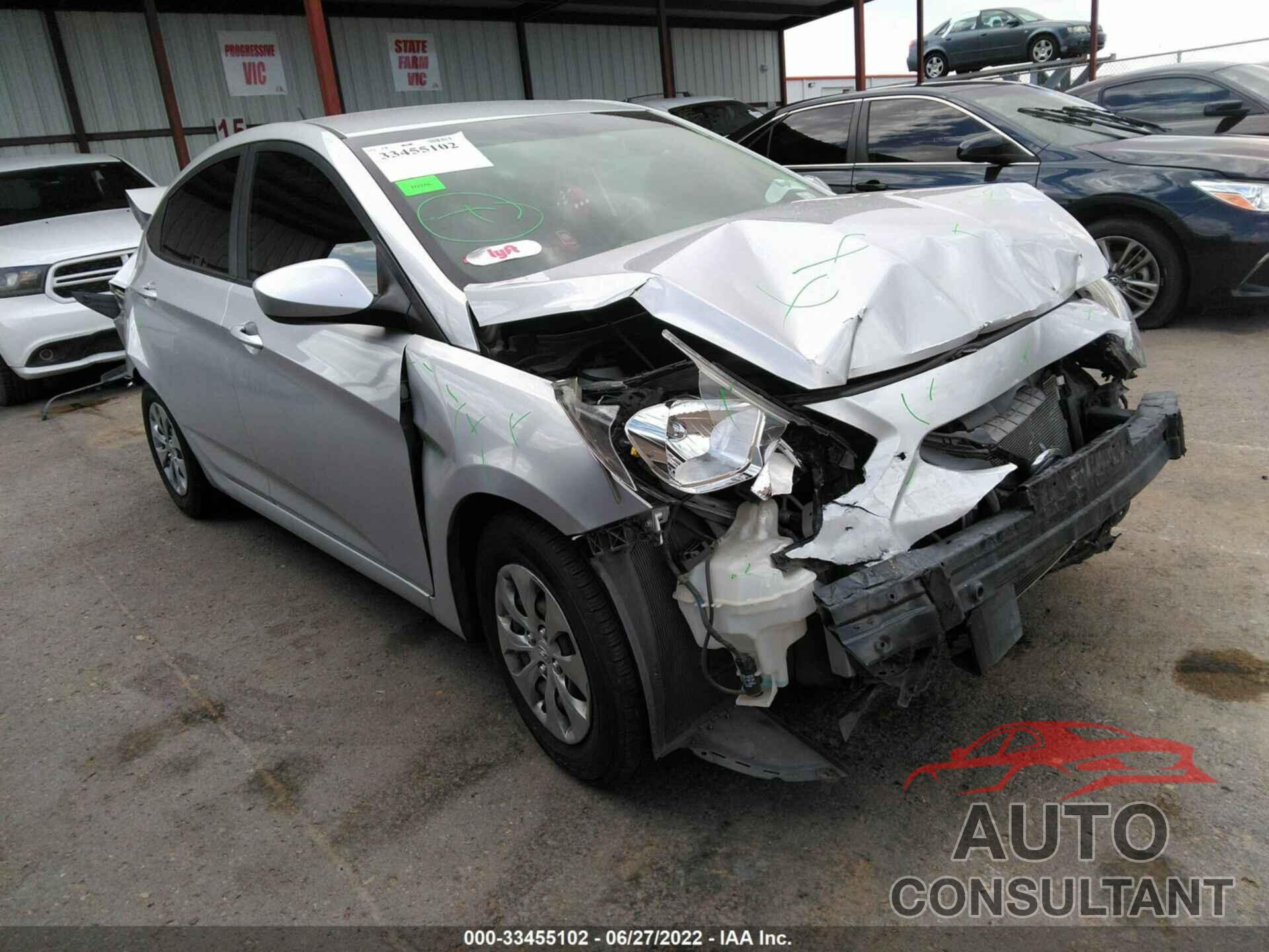 HYUNDAI ACCENT 2017 - KMHCT4AE1HU172866