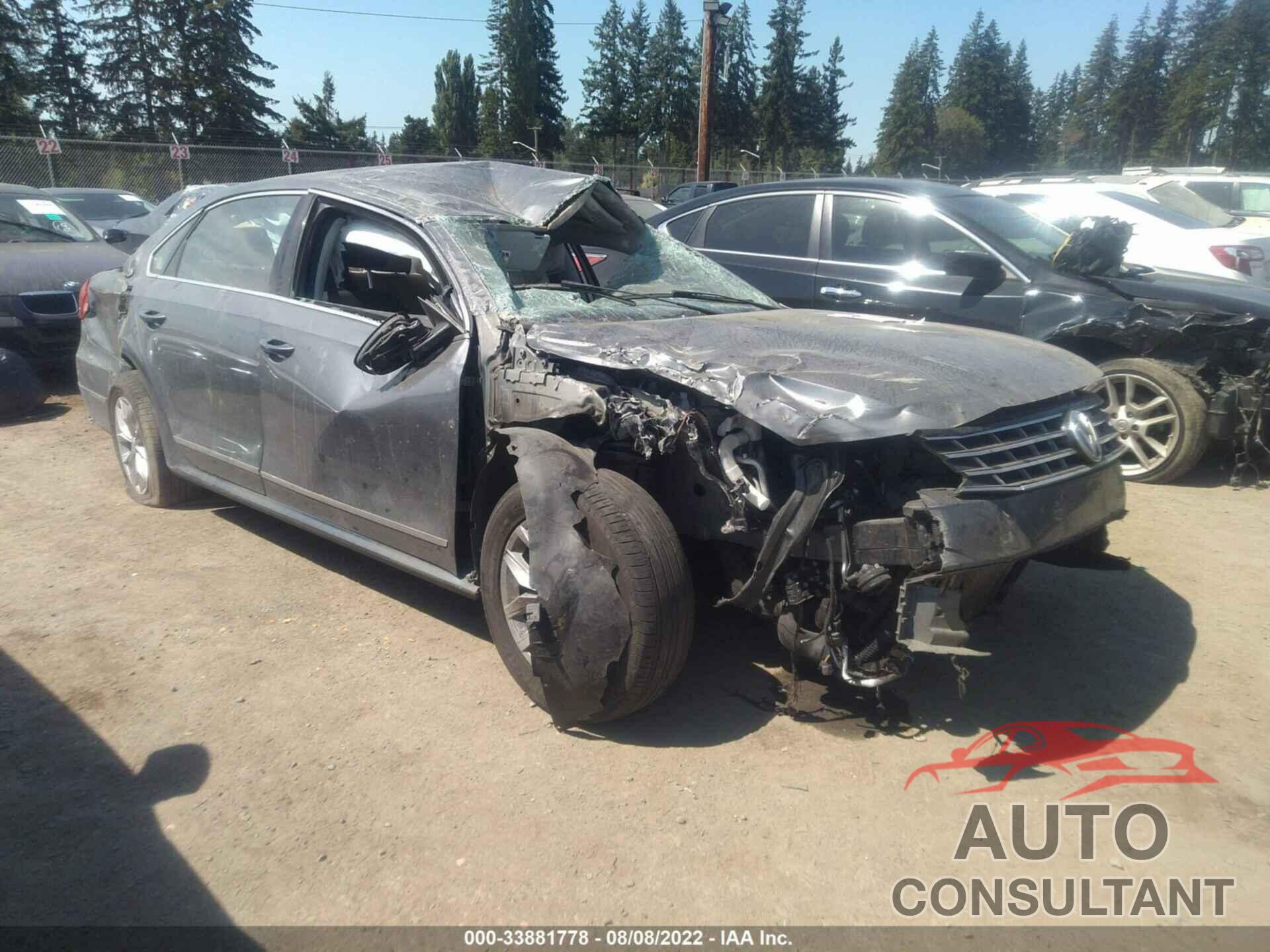 VOLKSWAGEN PASSAT 2016 - 1VWAT7A37GC059162