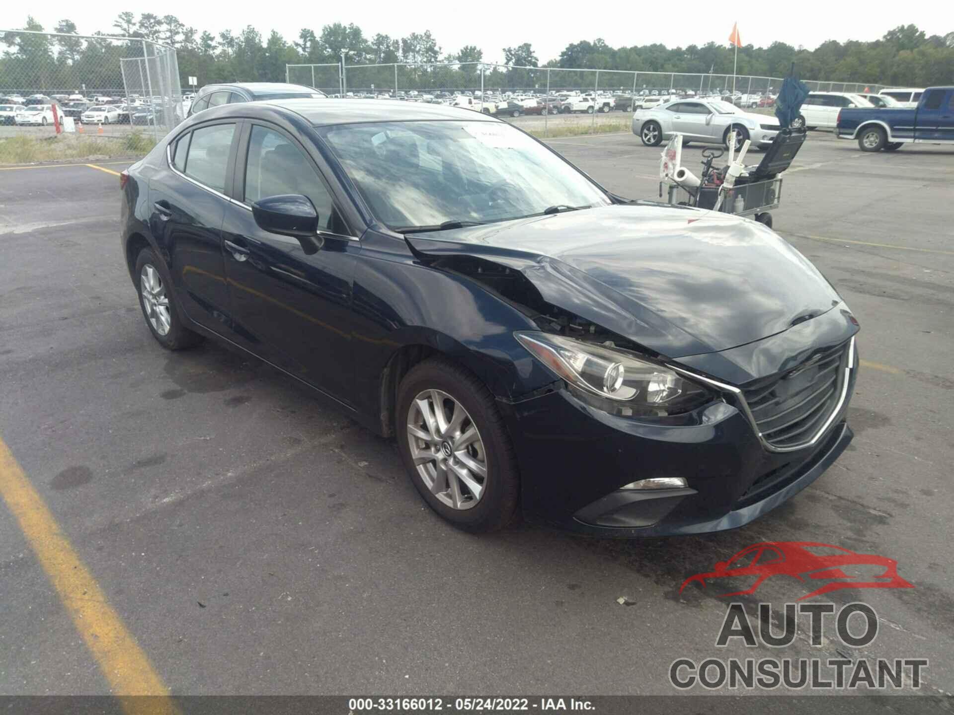 MAZDA MAZDA3 2016 - JM1BM1U76G1334211