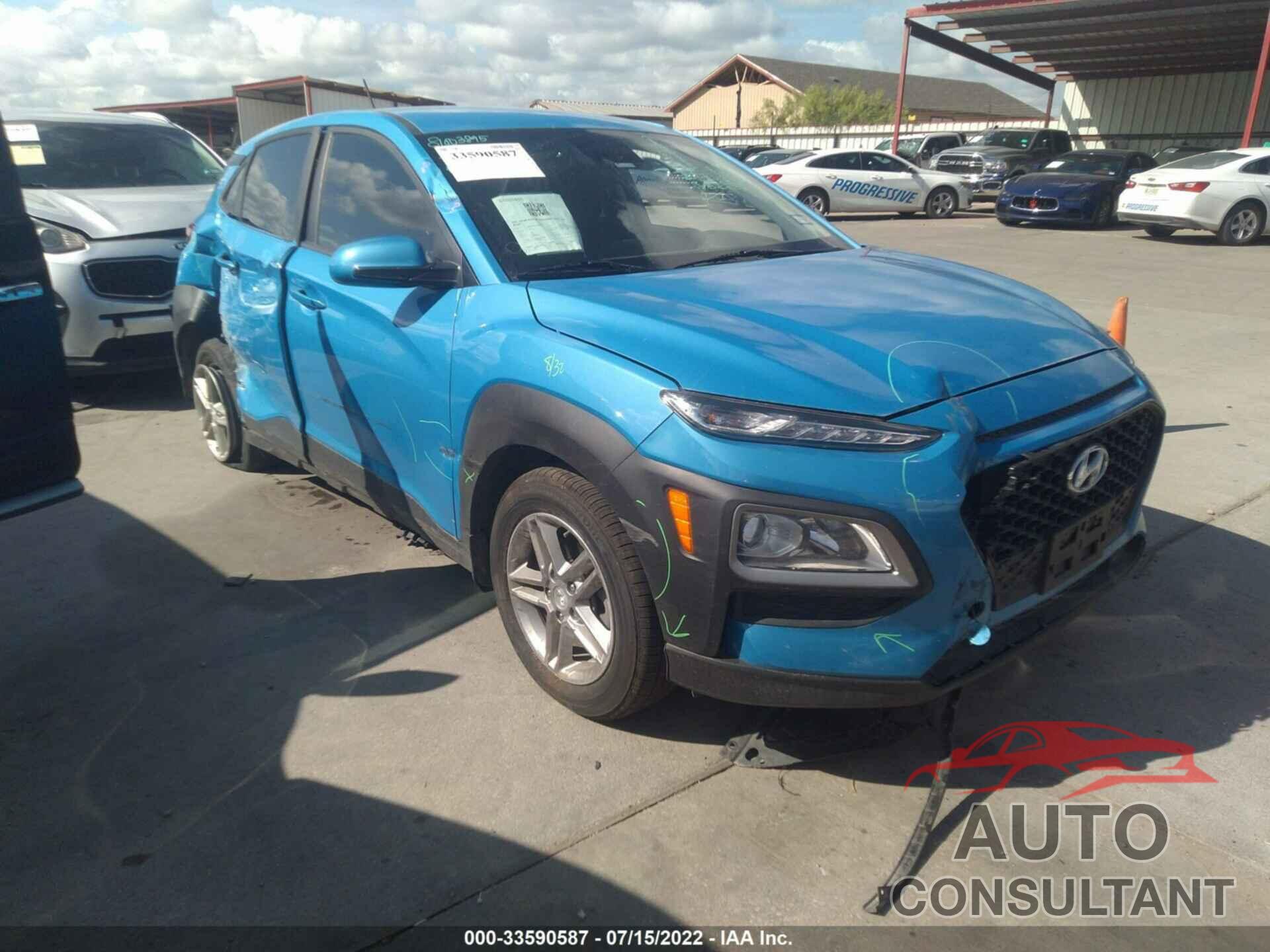 HYUNDAI KONA 2021 - KM8K12AA3MU610946