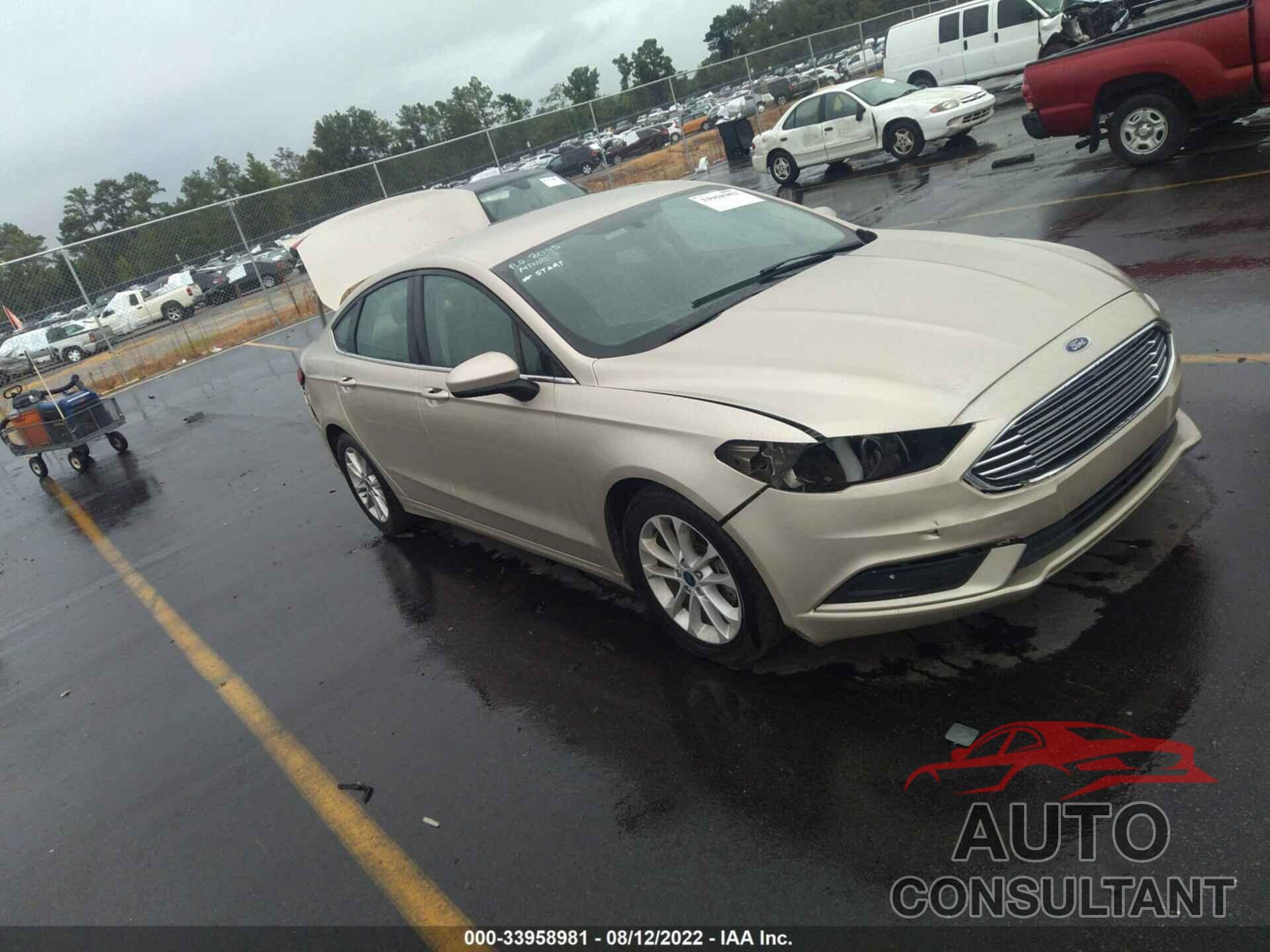 FORD FUSION 2017 - 3FA6P0H70HR219100