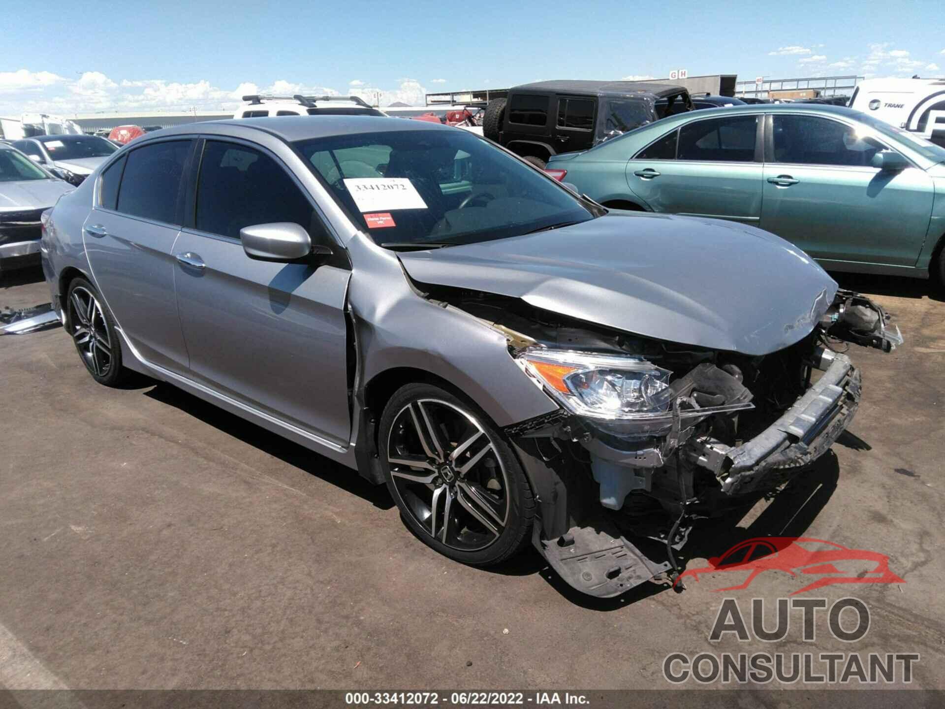 HONDA ACCORD SEDAN 2016 - 1HGCR2F58GA047705