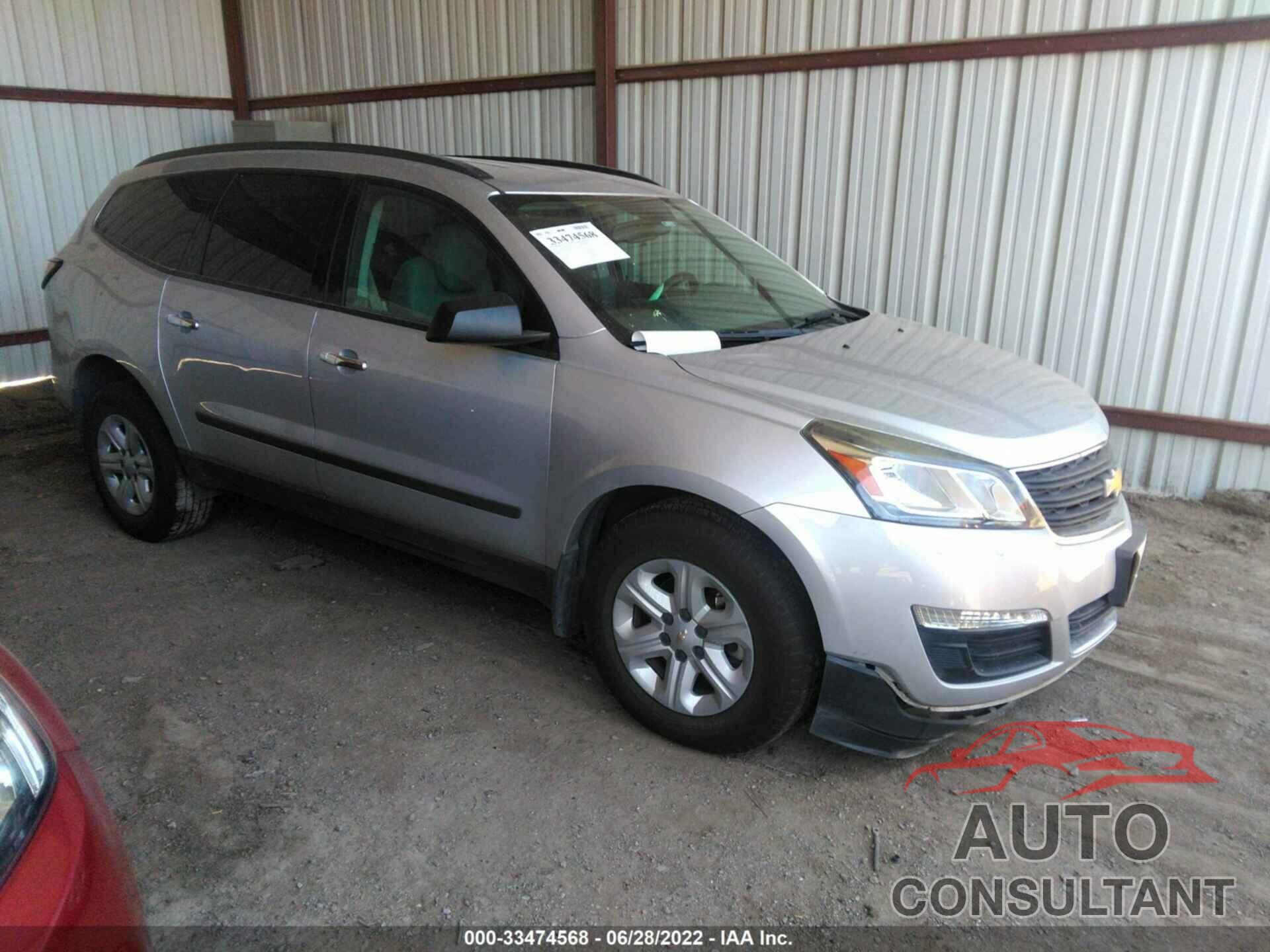 CHEVROLET TRAVERSE 2017 - 1GNKRFED1HJ255640