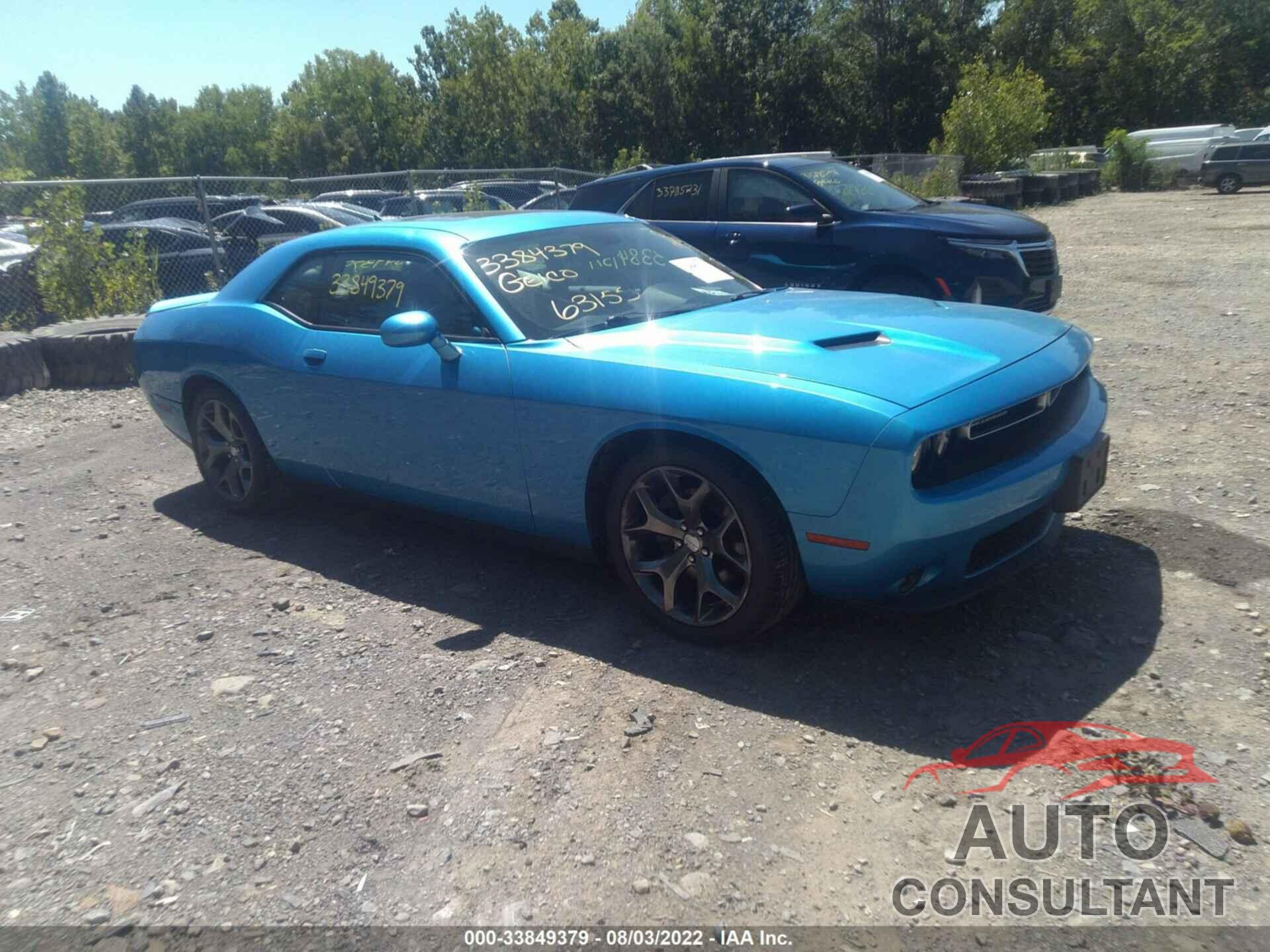 DODGE CHALLENGER 2016 - 2C3CDZAG3GH166167