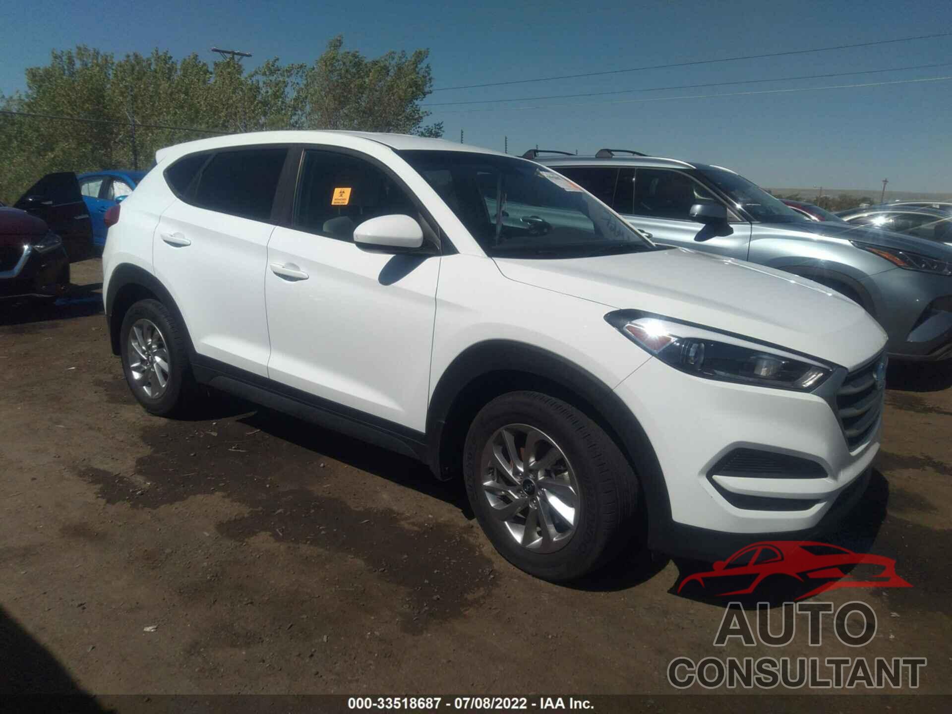 HYUNDAI TUCSON 2018 - KM8J2CA44JU701437