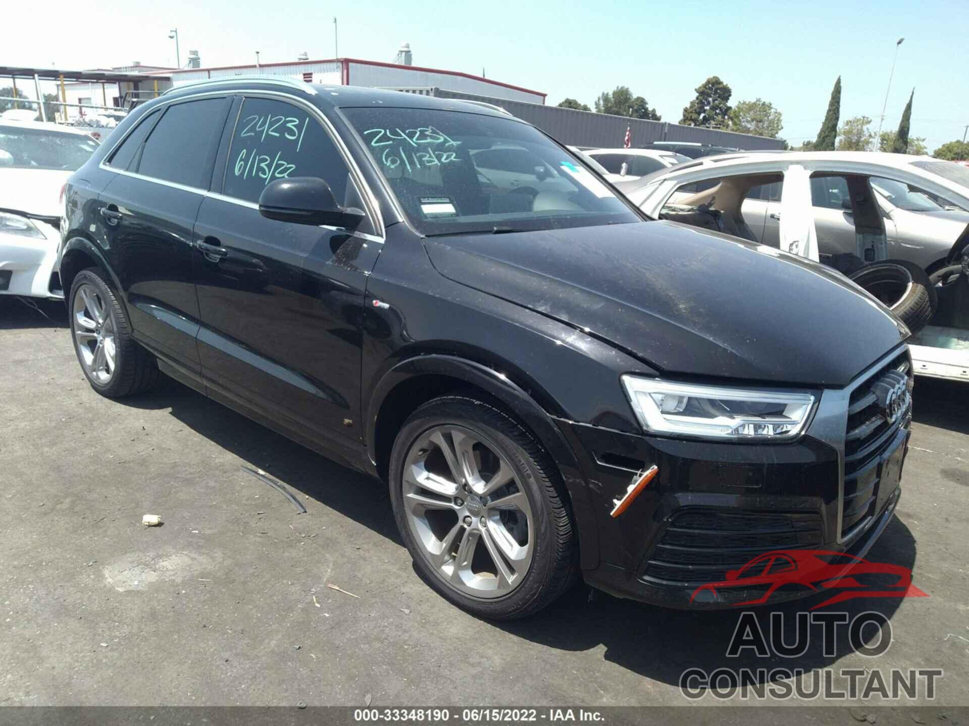 AUDI Q3 2018 - WA1JCCFS6JR006284